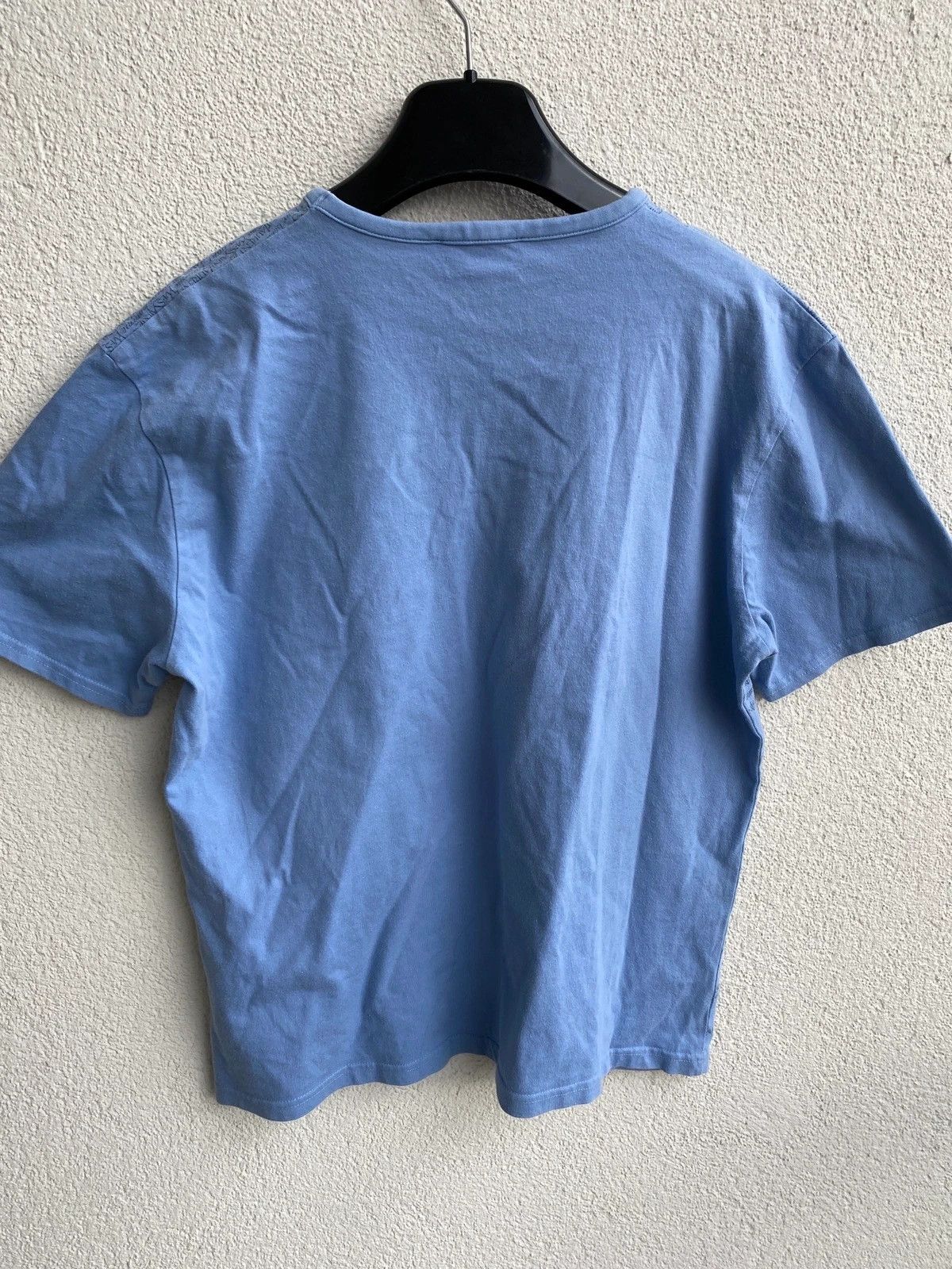 Yves Saint Laurent Blue YSL T-shirt Spell Out Yves Saint Laurent T-shirt Size US M / EU 48-50 / 2 - 6 Thumbnail