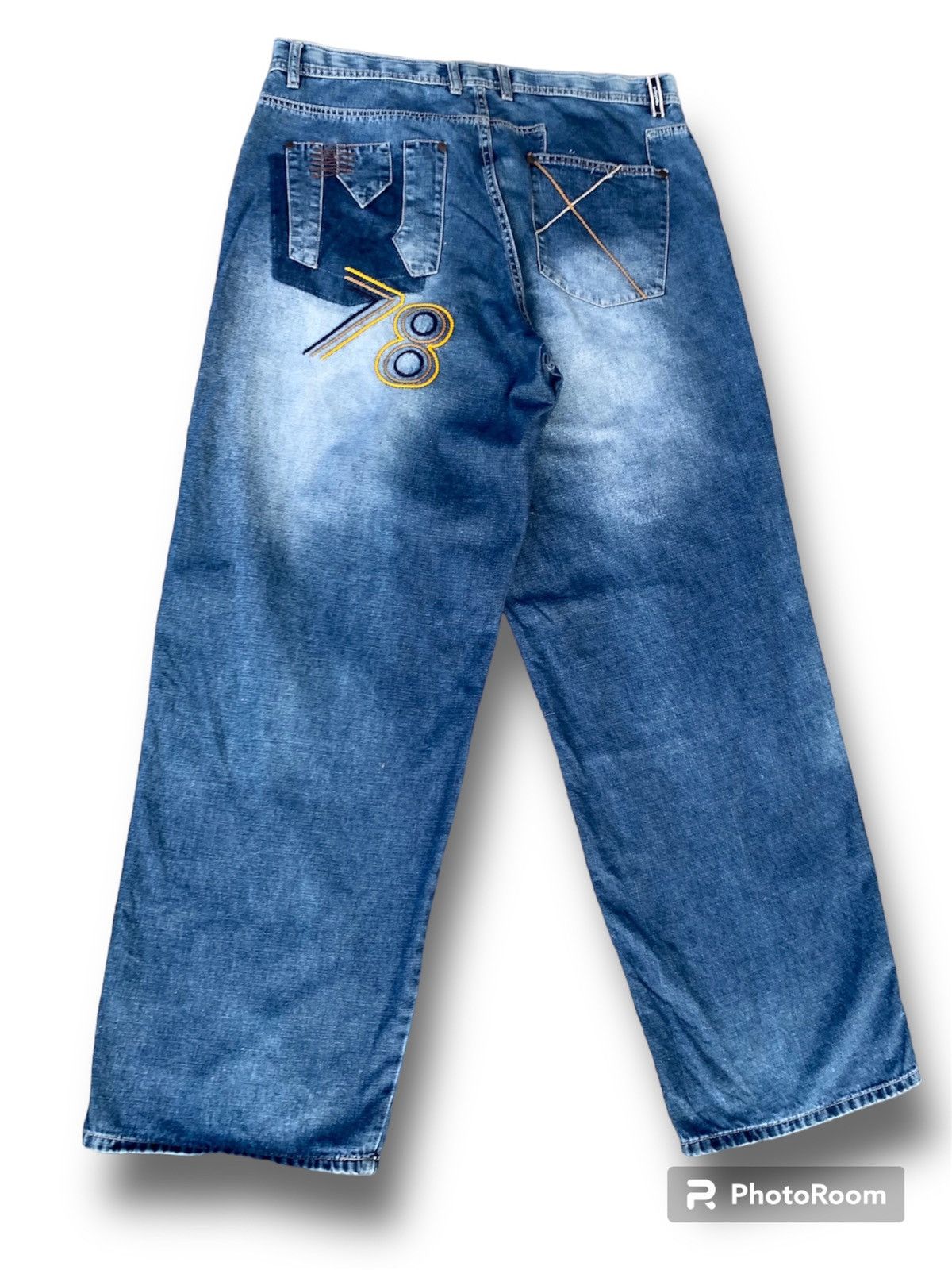 Pelle Pelle Rarely Vintage Baggy Jeans Pelle Pelle Hip Hop Size US 38 / EU 54 - 7 Thumbnail