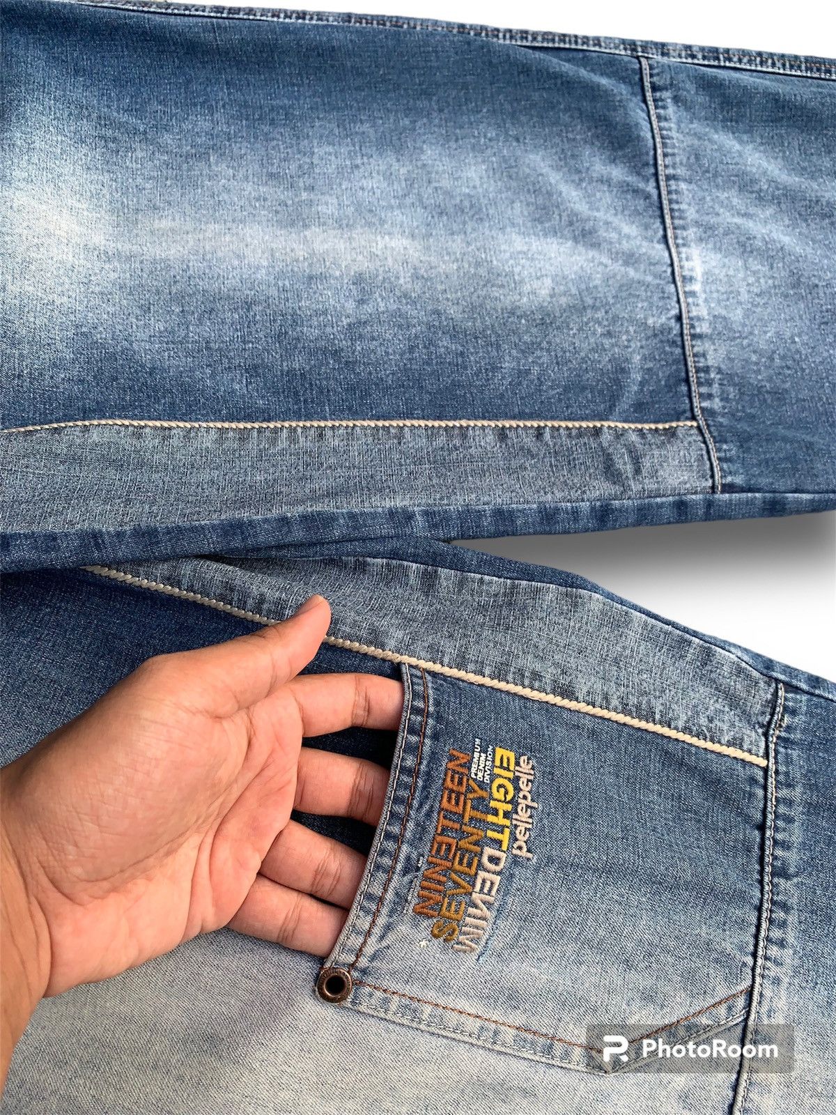 Pelle Pelle Rarely Vintage Baggy Jeans Pelle Pelle Hip Hop Size US 38 / EU 54 - 3 Thumbnail