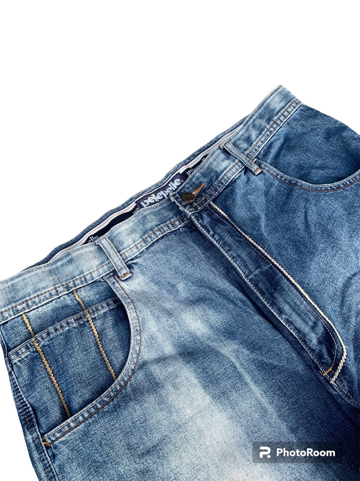 Pelle Pelle Rarely Vintage Baggy Jeans Pelle Pelle Hip Hop Size US 38 / EU 54 - 4 Thumbnail