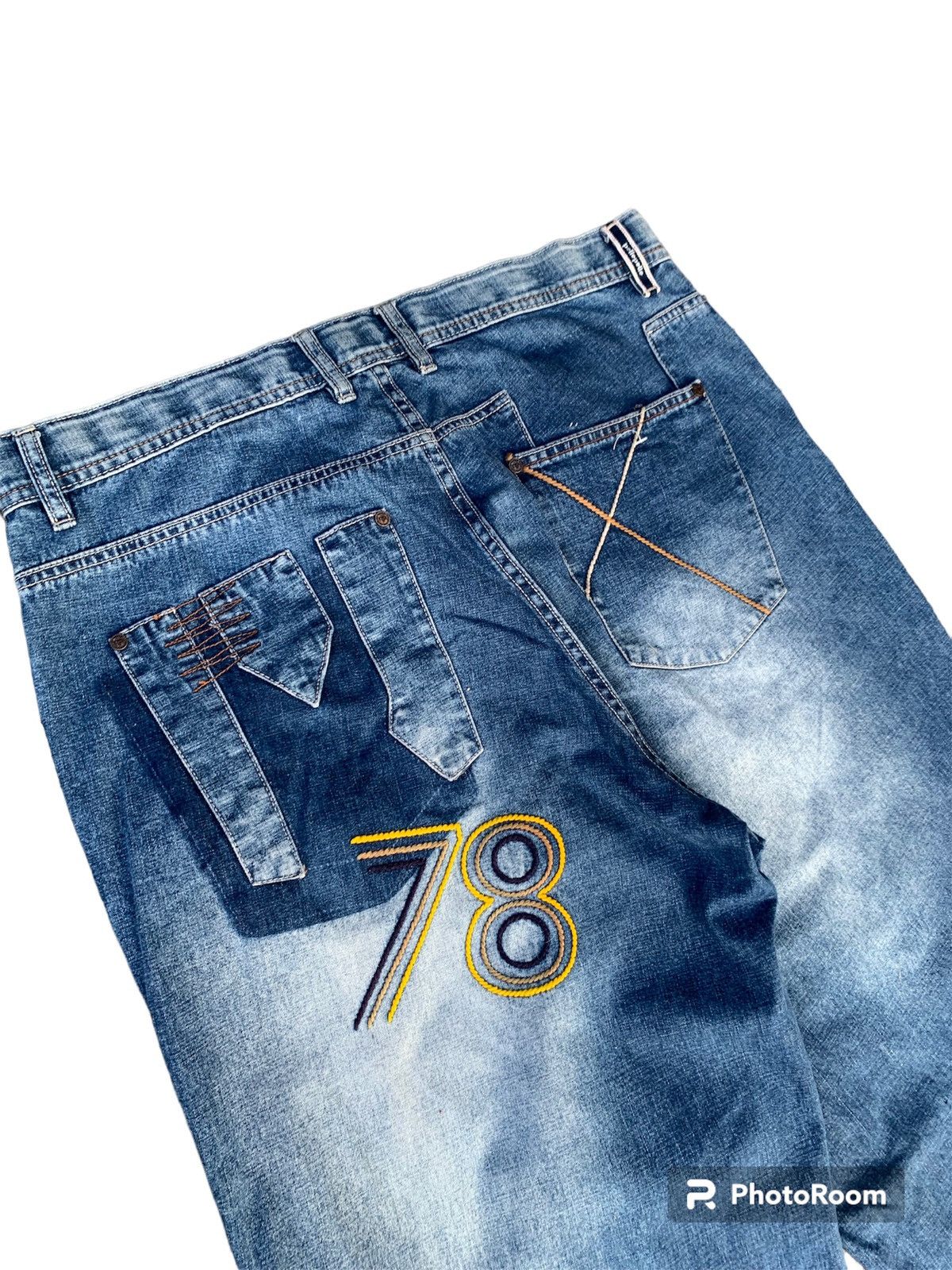 Pelle Pelle Rarely Vintage Baggy Jeans Pelle Pelle Hip Hop Size US 38 / EU 54 - 8 Thumbnail