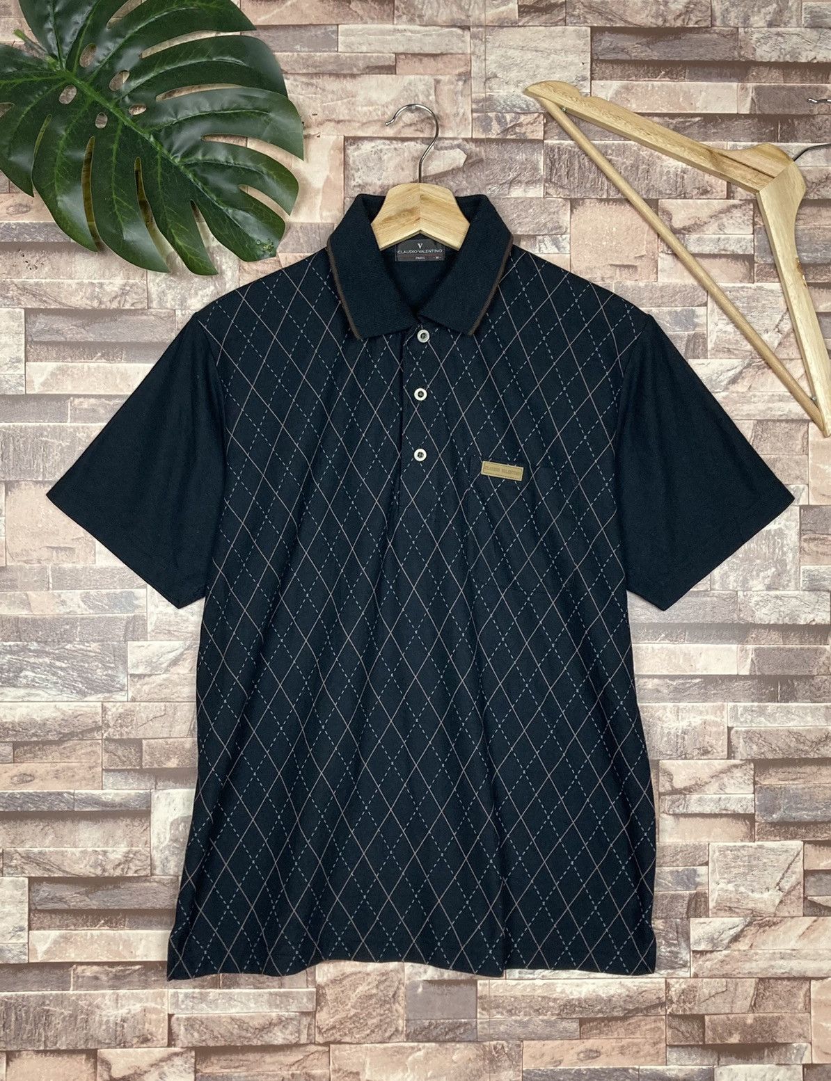 Valentino Claudio Valentino Paris Polos Tee #T8-4 Size US M / EU 48-50 / 2 - 1 Thumbnail