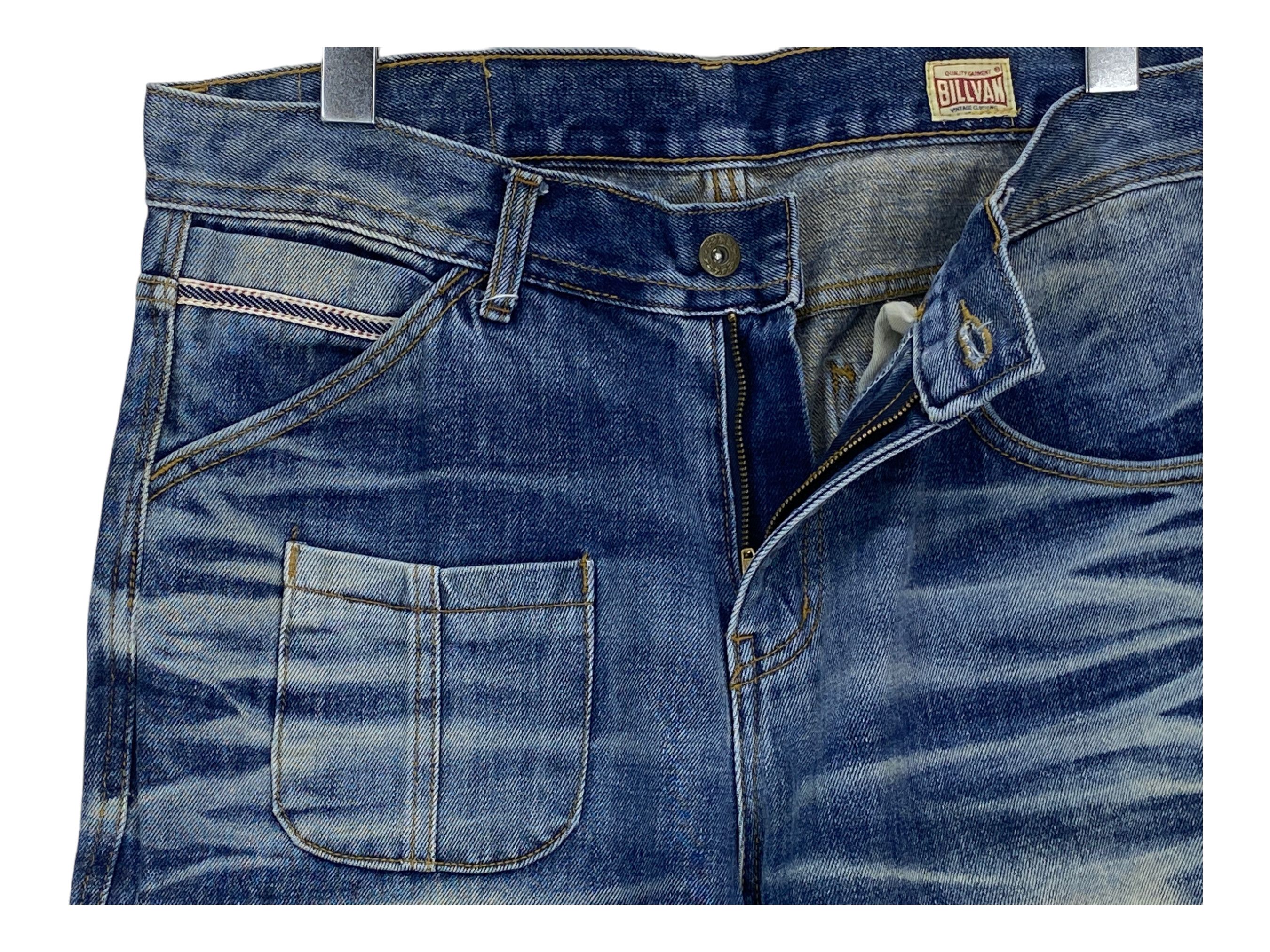 Japanese Brand × Vintage Billvan Carpenter Jeans Hickory Skateboard Jeans Size US 33 - 11 Thumbnail