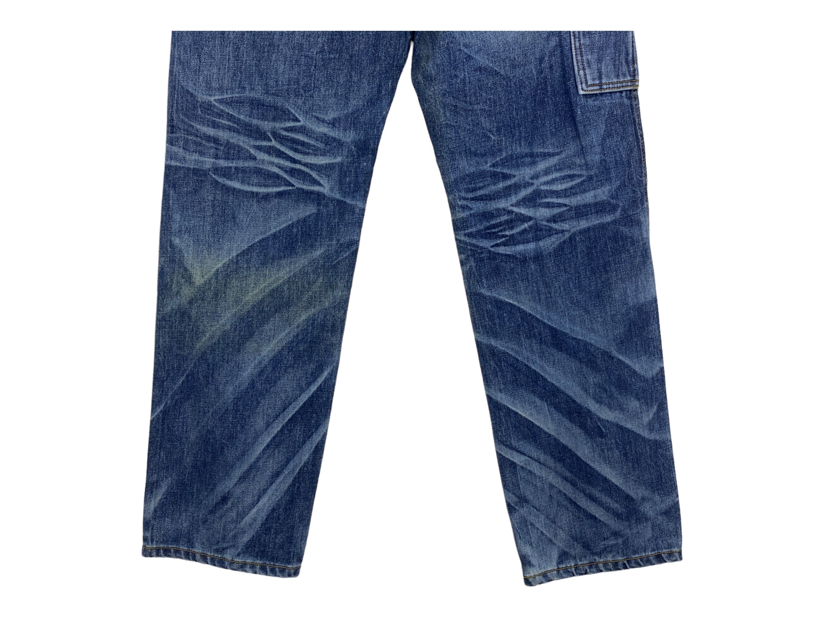 Japanese Brand × Vintage Billvan Carpenter Jeans Hickory Skateboard Jeans Size US 33 - 8 Thumbnail