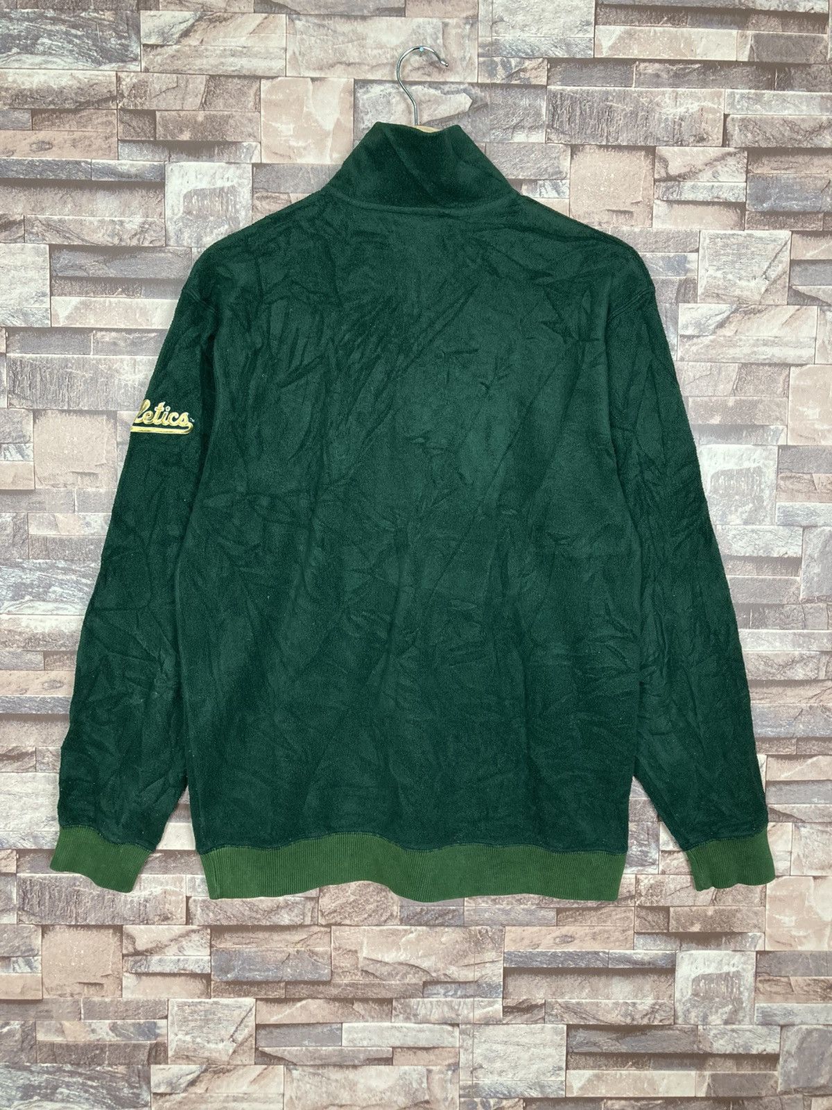 MLB OAKLAND ATHLETICS BASEBALL TEE FLEECE #19-4 Size US M / EU 48-50 / 2 - 2 Thumbnail
