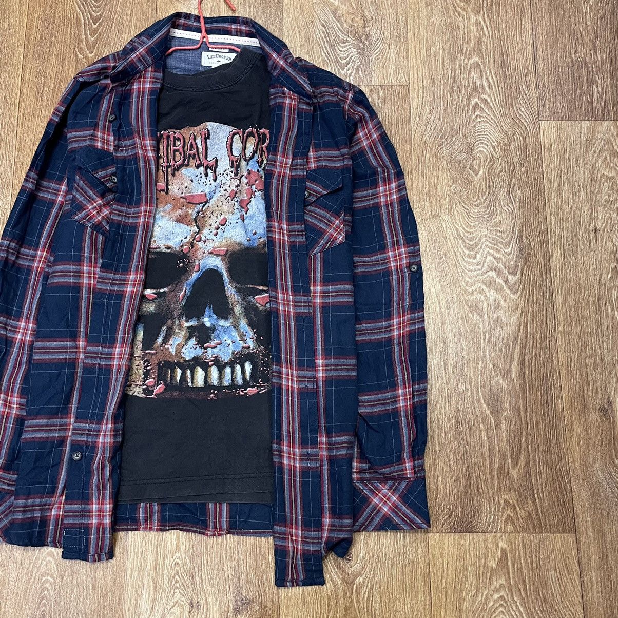 Vintage Vintage Y2K Graphic Tee Grunge Streetwear Layered Look L Size US L / EU 52-54 / 3 - 3 Thumbnail