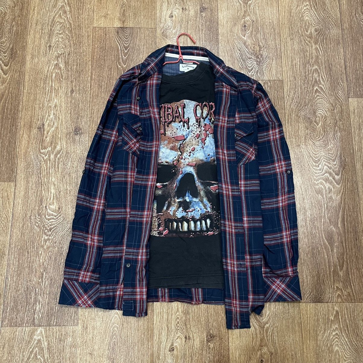 Vintage Vintage Y2K Graphic Tee Grunge Streetwear Layered Look L Size US L / EU 52-54 / 3 - 1 Thumbnail
