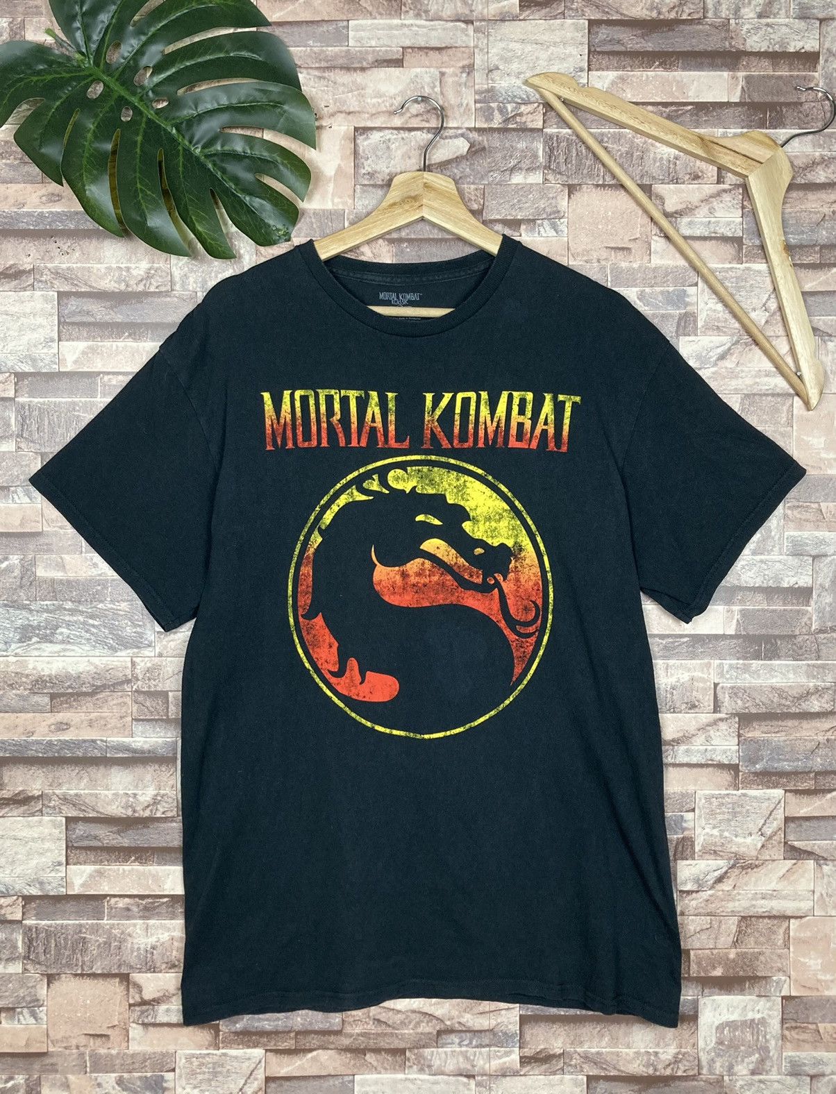 Warner Bros Mortal Combat Movie Tee #T7-7 Size US L / EU 52-54 / 3 - 1 Thumbnail