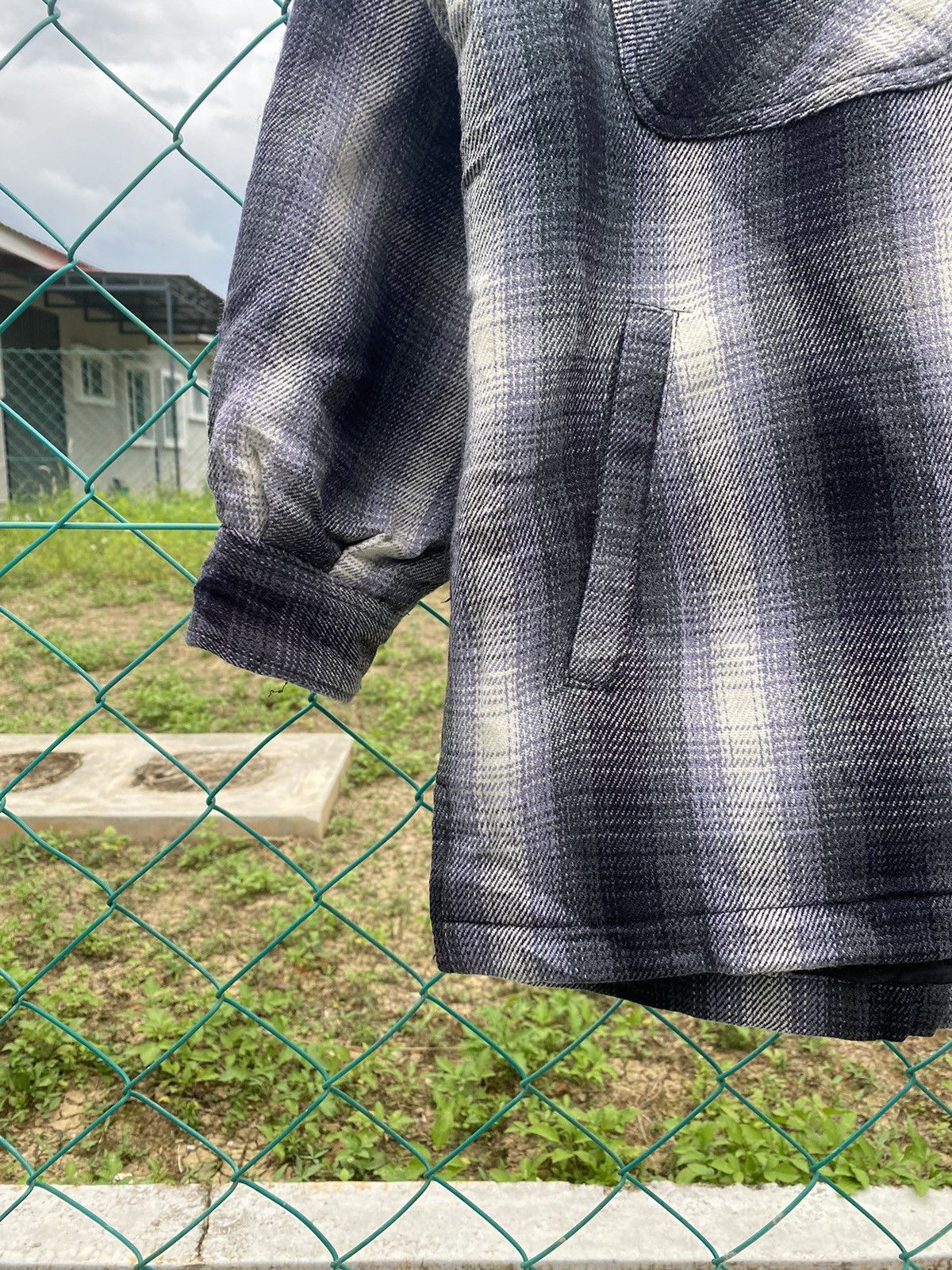 Flannel × Japanese Brand × Seditionaries Vintage Maysons Shadow Plaid Quilted Flannel Size US M / EU 48-50 / 2 - 4 Thumbnail