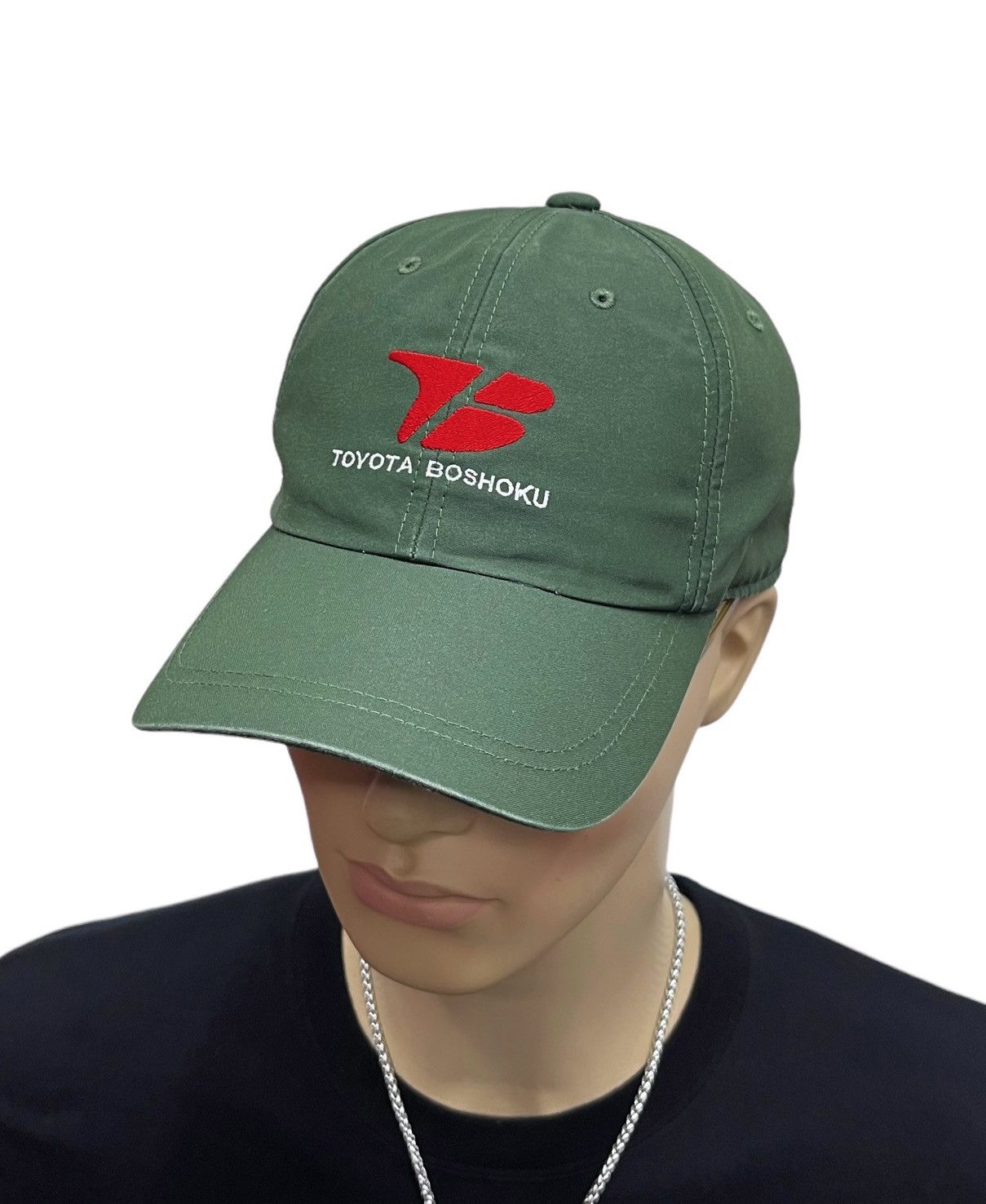 Japanese Brand TOYOTA BOSHOKU JAPAN x MONTBLANC Embroidery Velcro Strapback Size ONE SIZE - 1 Thumbnail