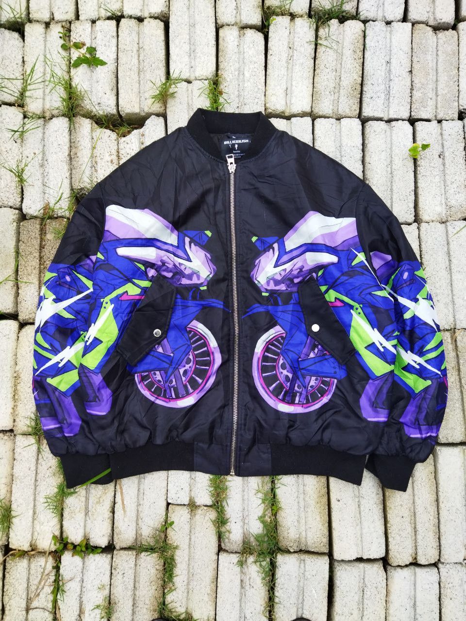 Billie Eilish Billie Eilish X Bershka Ovp Oversized Bomber Jacket Size US S / EU 44-46 / 1 - 3 Thumbnail