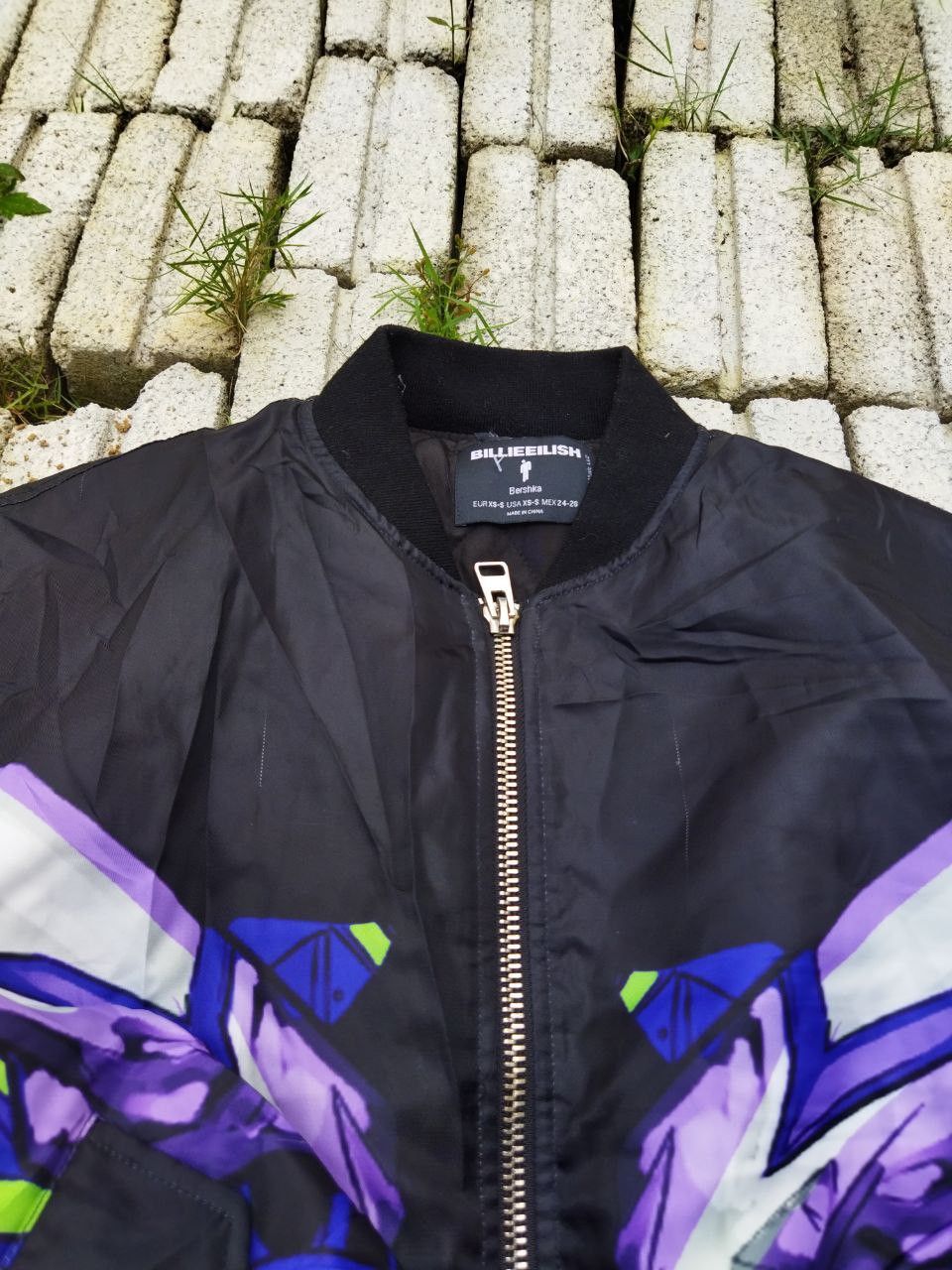 Billie Eilish Billie Eilish X Bershka Ovp Oversized Bomber Jacket Size US S / EU 44-46 / 1 - 9 Thumbnail