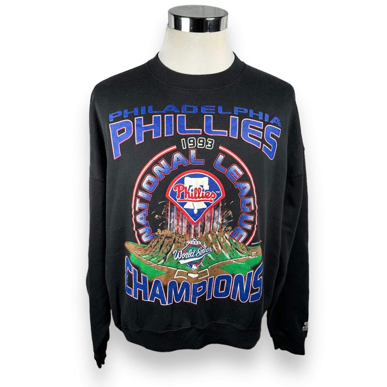 Vintage Starter 1993 NL Champion Phillies Sweatshirt (Size L) — Roots