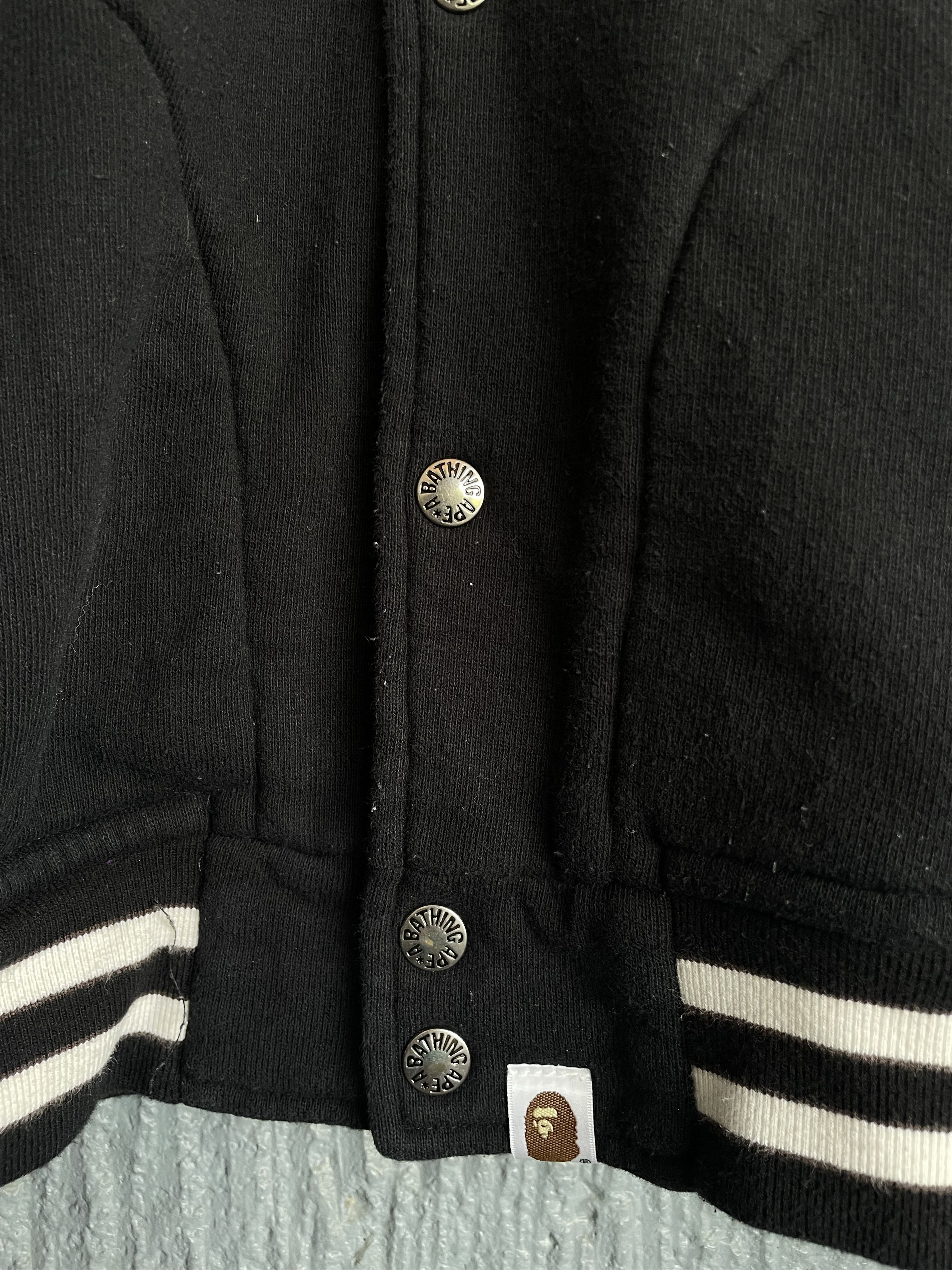 Bape Bape Classic ASNKA Embroidery Varsity Jacket Size US M / EU 48-50 / 2 - 4 Thumbnail