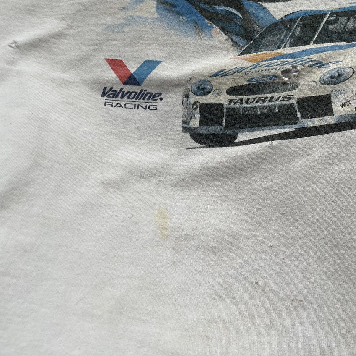 NASCAR Vintage 2000s Mark Martin Valvoline Racing Graphic T Shirt Size US XXL / EU 58 / 5 - 4 Thumbnail