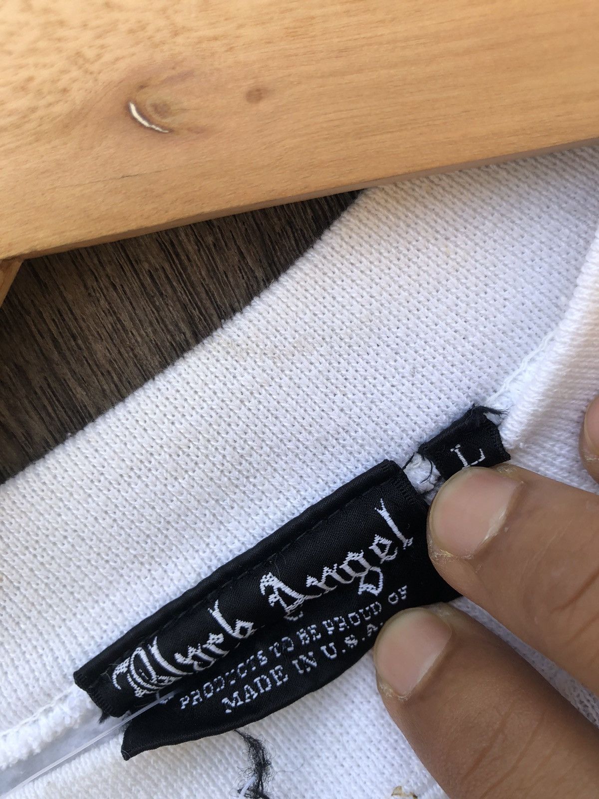 Designer Black Angel USA Sweatshirt Size US L / EU 52-54 / 3 - 5 Thumbnail