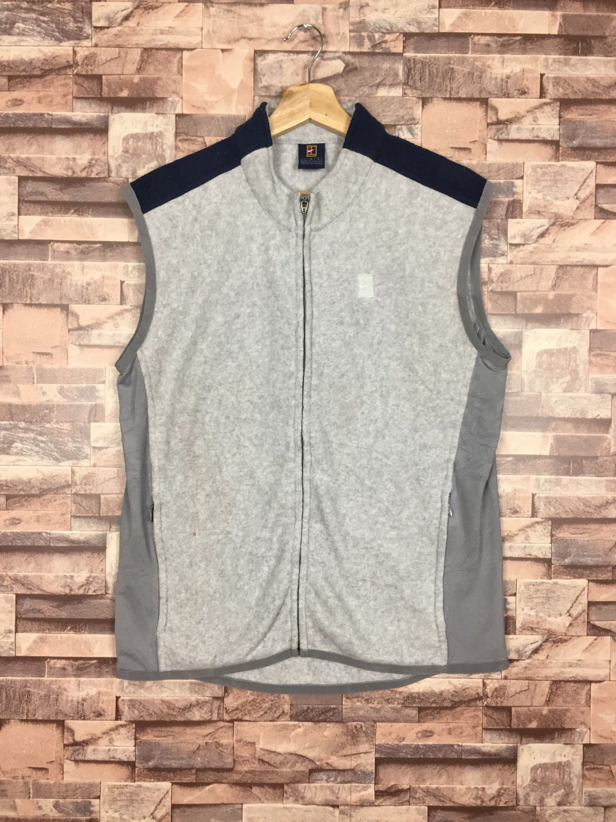 Nike Nike Court Zipper Vest #15-1-7 Size 38L - 1 Thumbnail