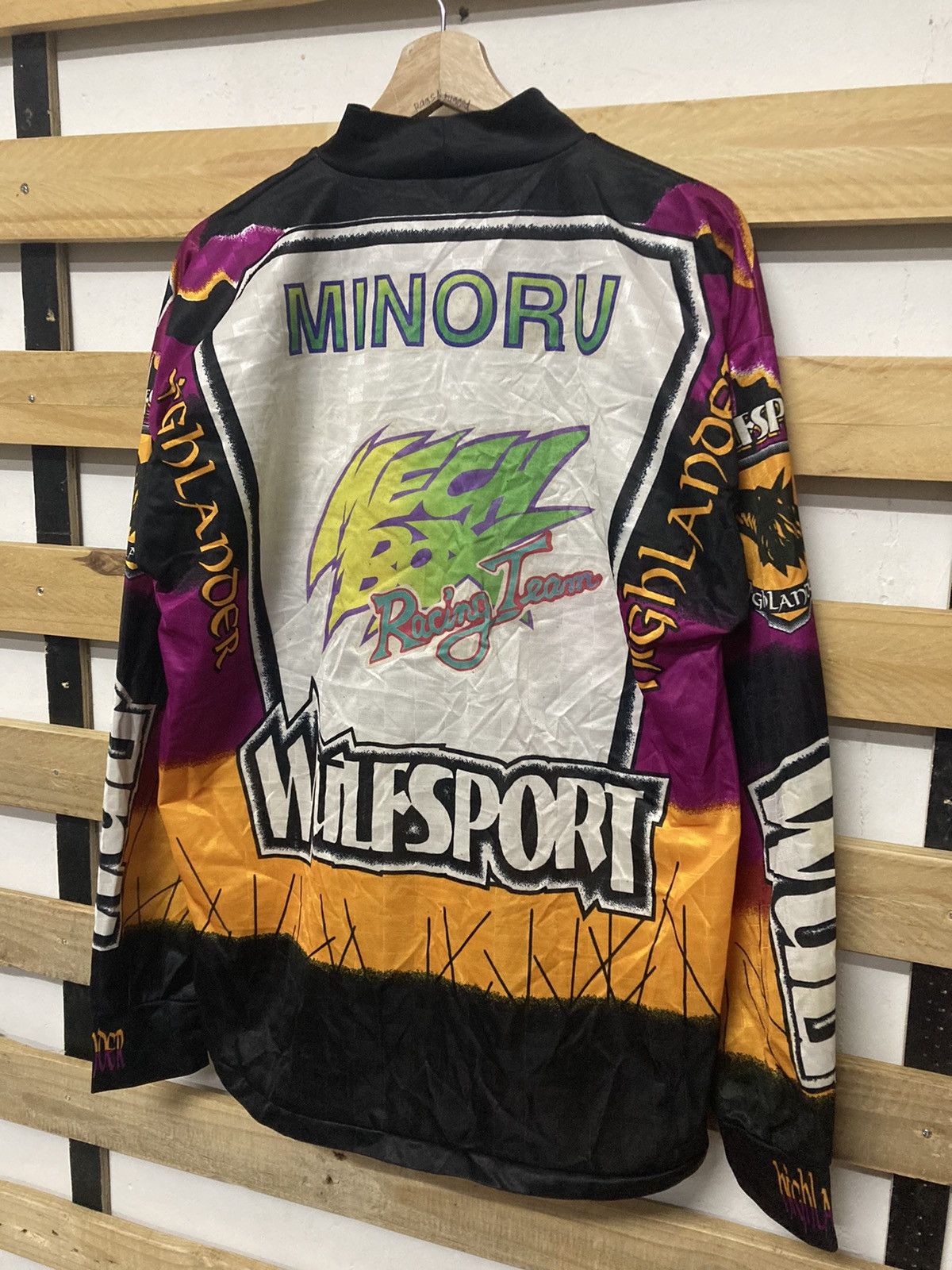 Sports Specialties × Vintage Vintage Wulfsport Motorcross Long Sleeve Shirt Size US L / EU 52-54 / 3 - 5 Thumbnail