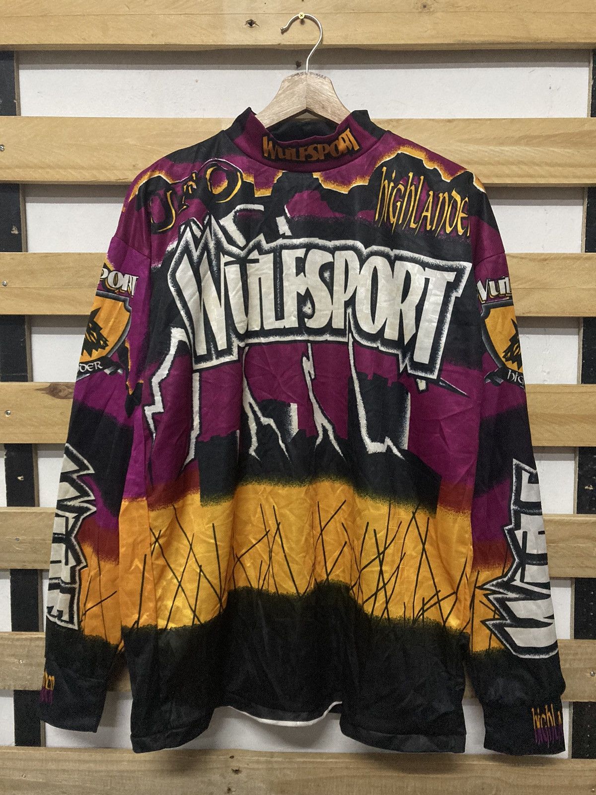 Sports Specialties × Vintage Vintage Wulfsport Motorcross Long Sleeve Shirt Size US L / EU 52-54 / 3 - 1 Thumbnail