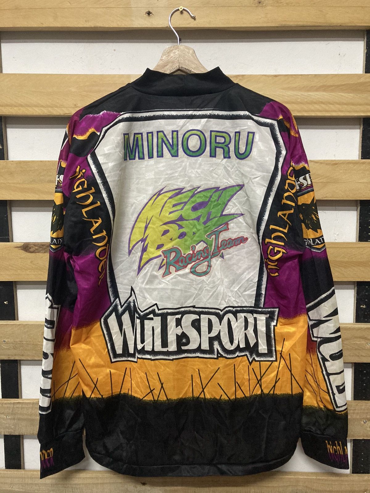 Sports Specialties × Vintage Vintage Wulfsport Motorcross Long Sleeve Shirt Size US L / EU 52-54 / 3 - 2 Thumbnail