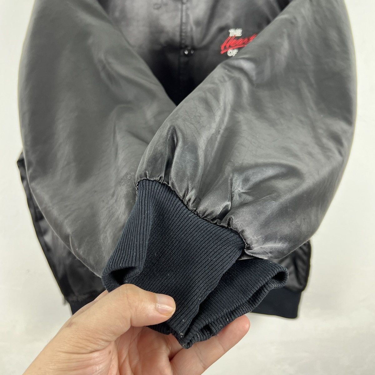 Chevrolet Vintage Chevy Zip Quilted Lining Bomber Jacket J0094 Size US M / EU 48-50 / 2 - 6 Thumbnail