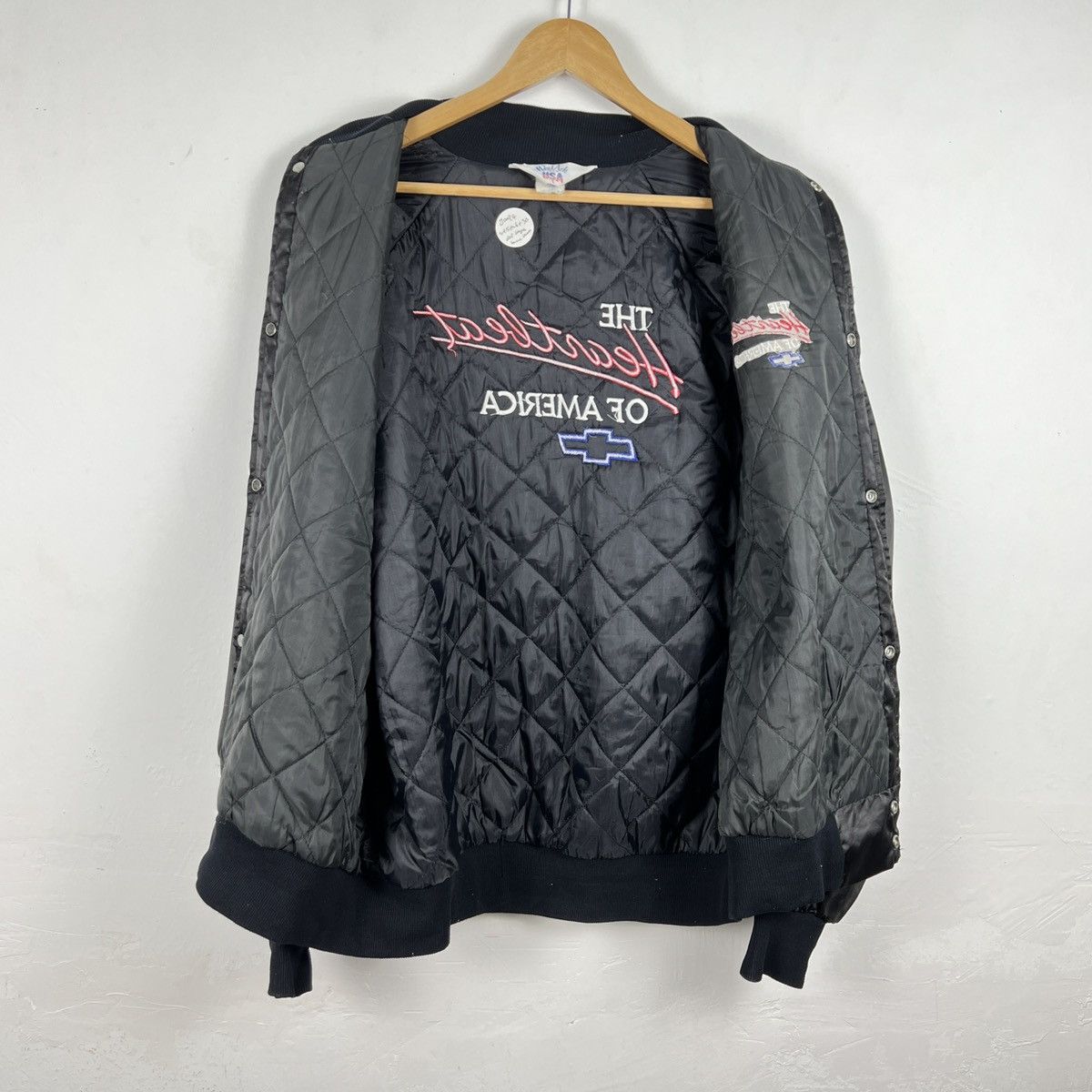 Chevrolet Vintage Chevy Zip Quilted Lining Bomber Jacket J0094 Size US M / EU 48-50 / 2 - 8 Thumbnail