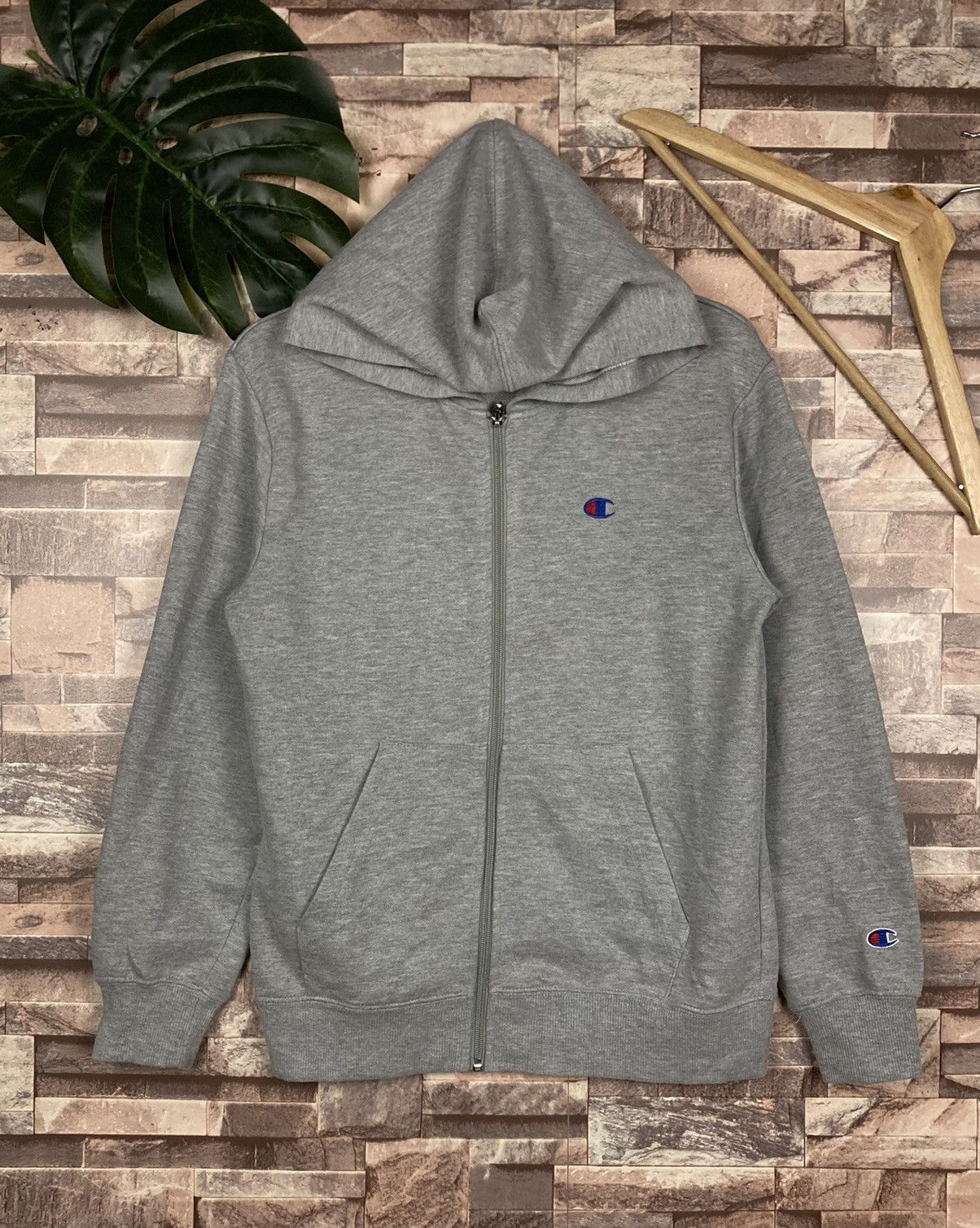 Champion Champion Sweater Hoodie Small Logo #43-5 Size US XS / EU 42 / 0 - 1 Thumbnail