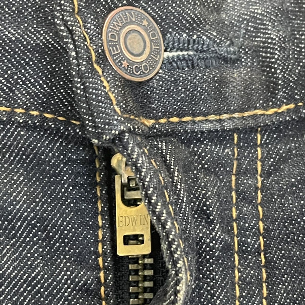 Edwin Vintage Edwin 403 Made In Japan Black Denim Jeans W 32 Size US 32 / EU 48 - 4 Thumbnail