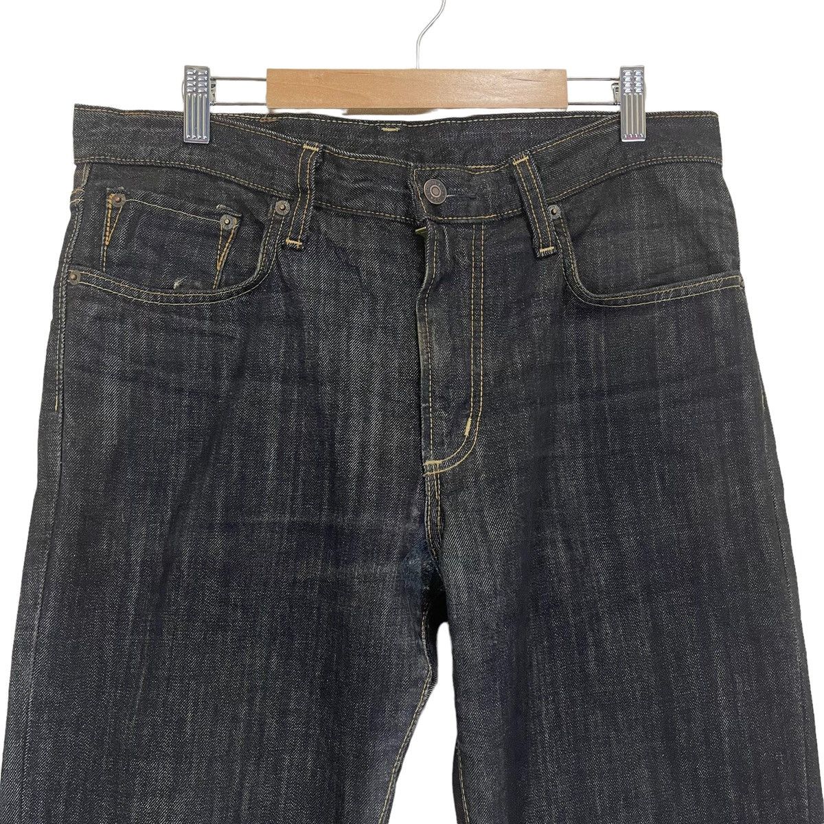 Edwin Vintage Edwin 403 Made In Japan Black Denim Jeans W 32 Size US 32 / EU 48 - 2 Thumbnail