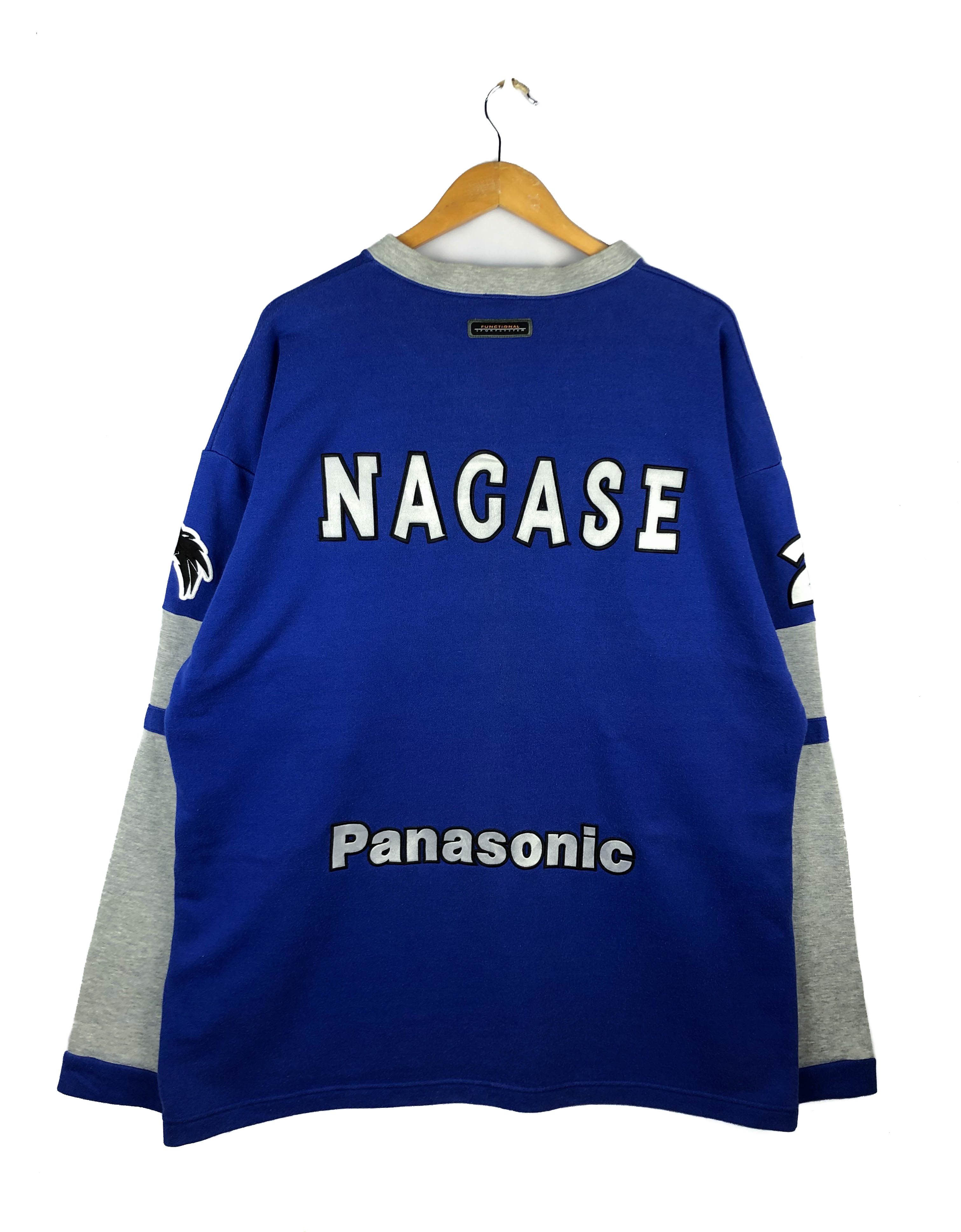 Descente VINTAGE DESCENTE NAGASE PANTHERS SWEATSHIRT Size US XL / EU 56 / 4 - 2 Thumbnail