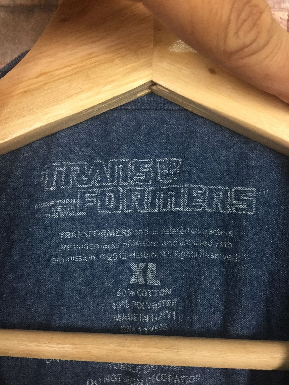 Warner Bros Transformers optimus prime big logo tee Size US XL / EU 56 / 4 - 3 Thumbnail