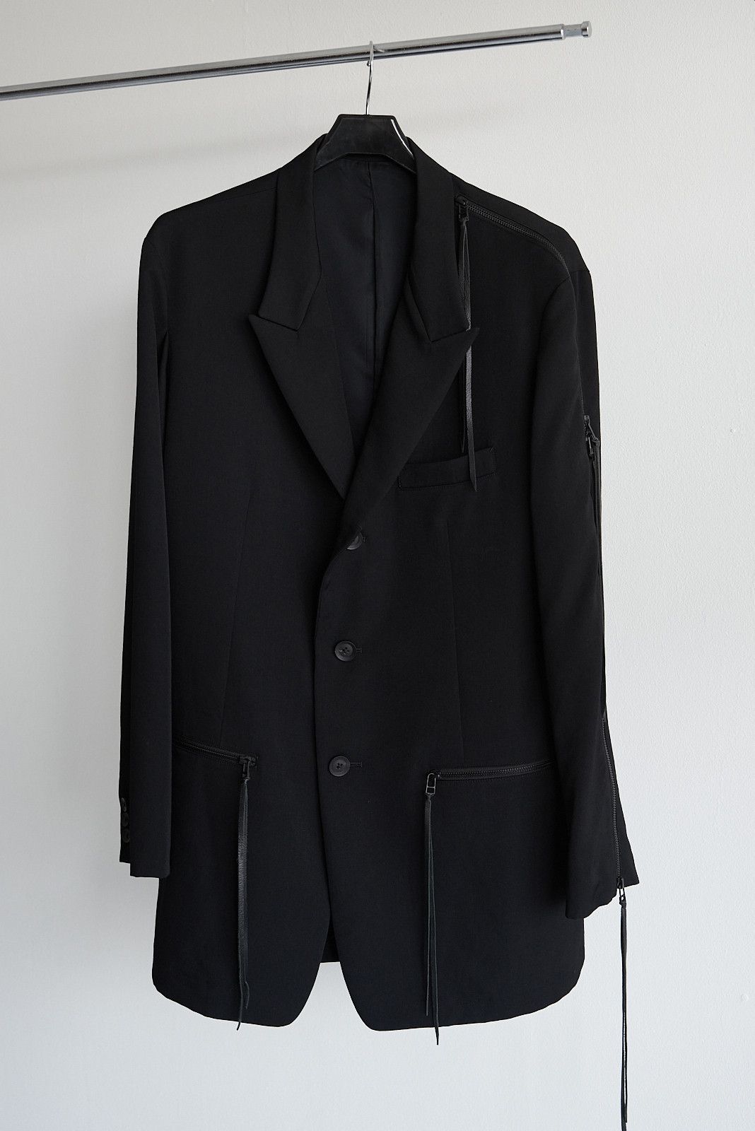 ヨウジヤマモト WOOL GABARDINE W GUSSET JACKET