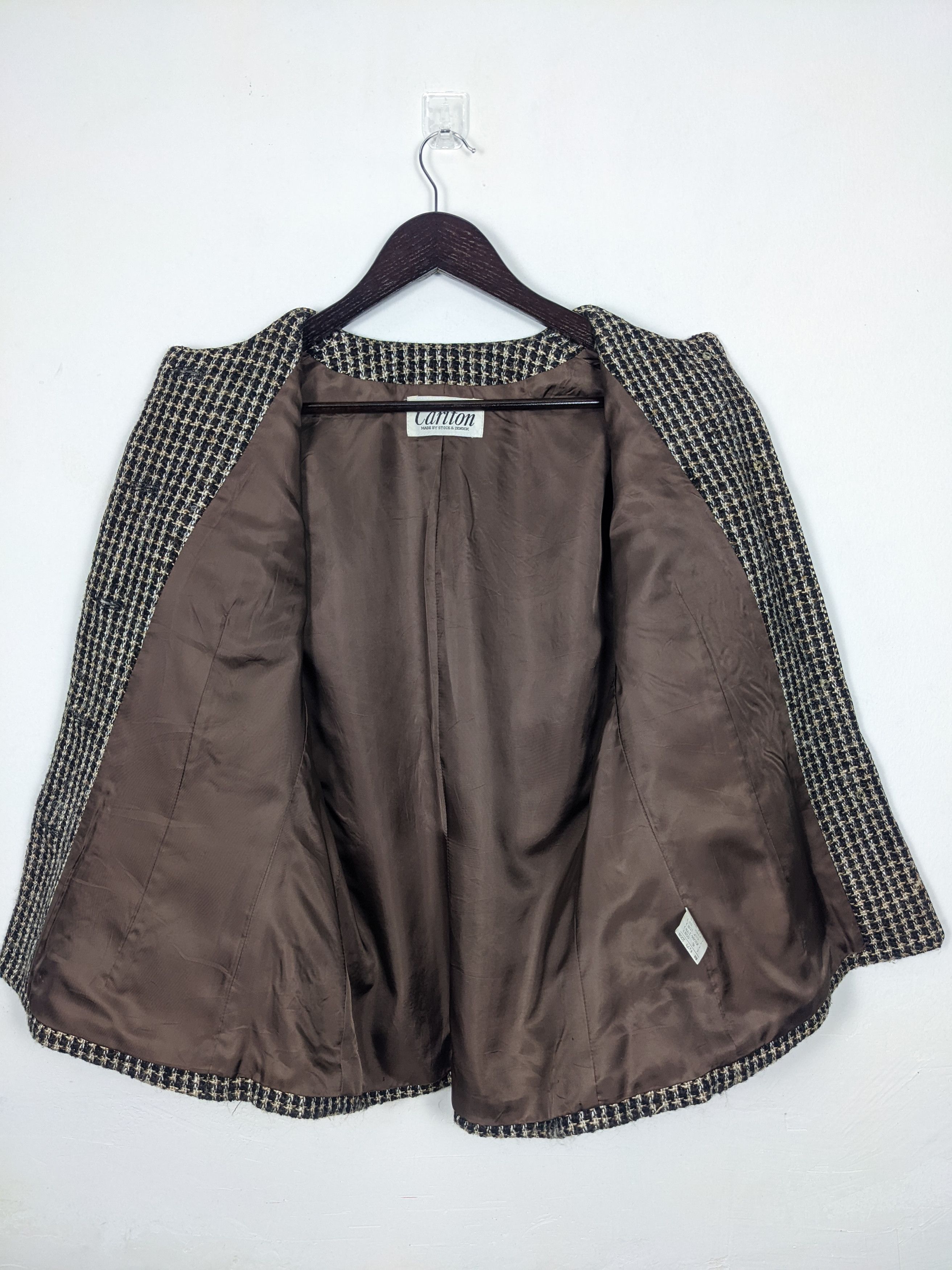 Japanese Brand Vintage Women Japanese Brand Outwear Wool J0163 Size ONE SIZE - 11 Thumbnail