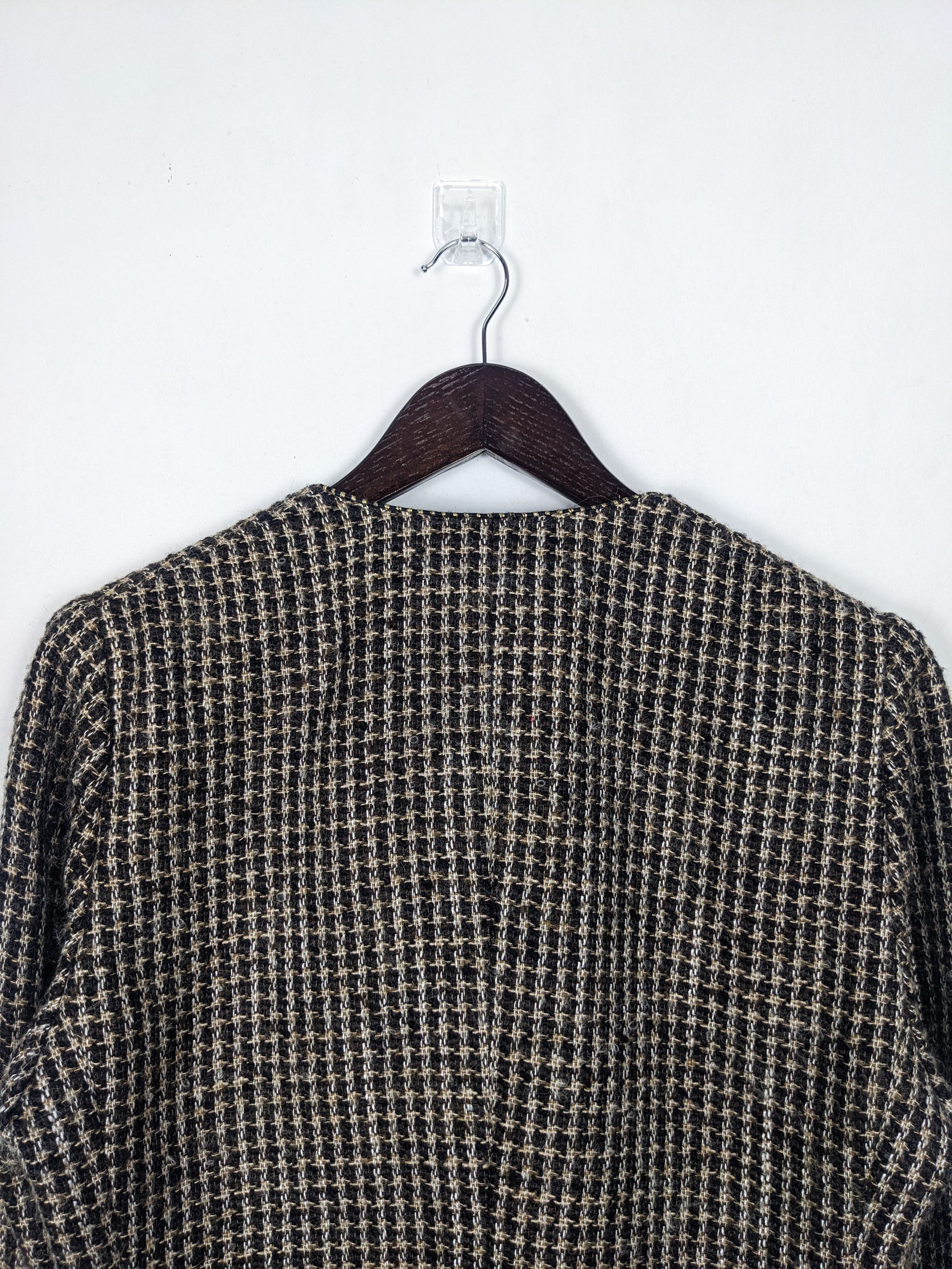 Japanese Brand Vintage Women Japanese Brand Outwear Wool J0163 Size ONE SIZE - 10 Thumbnail