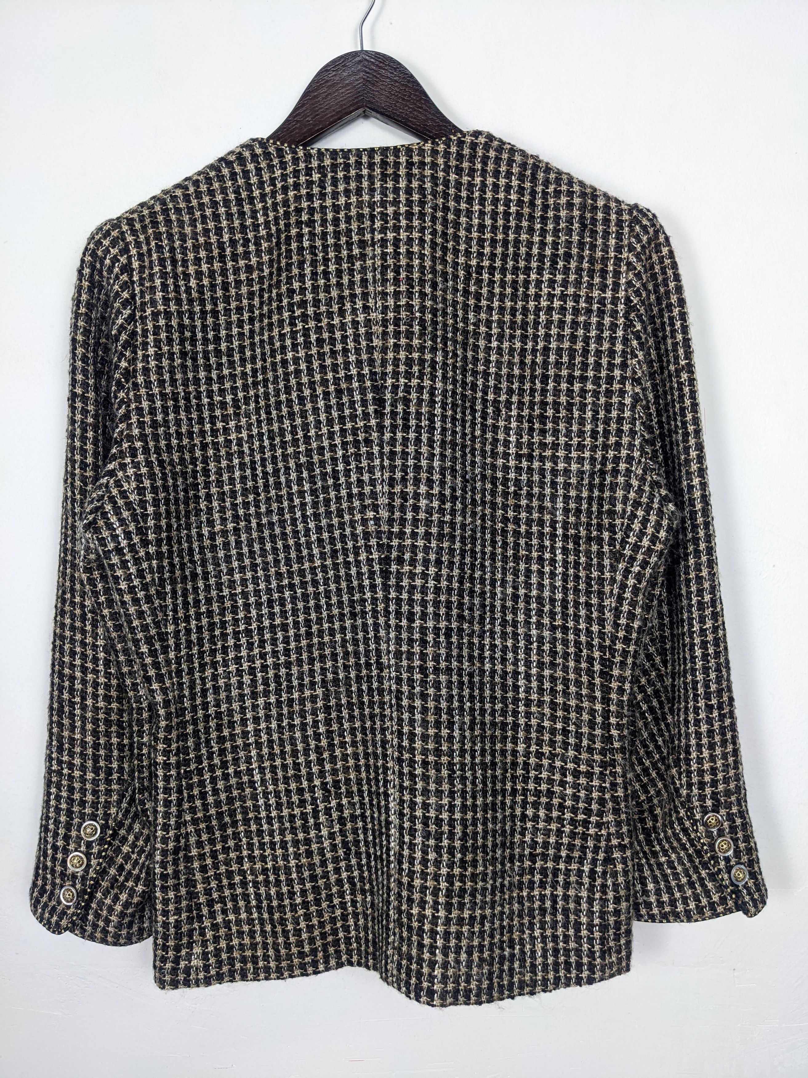 Japanese Brand Vintage Women Japanese Brand Outwear Wool J0163 Size ONE SIZE - 8 Thumbnail