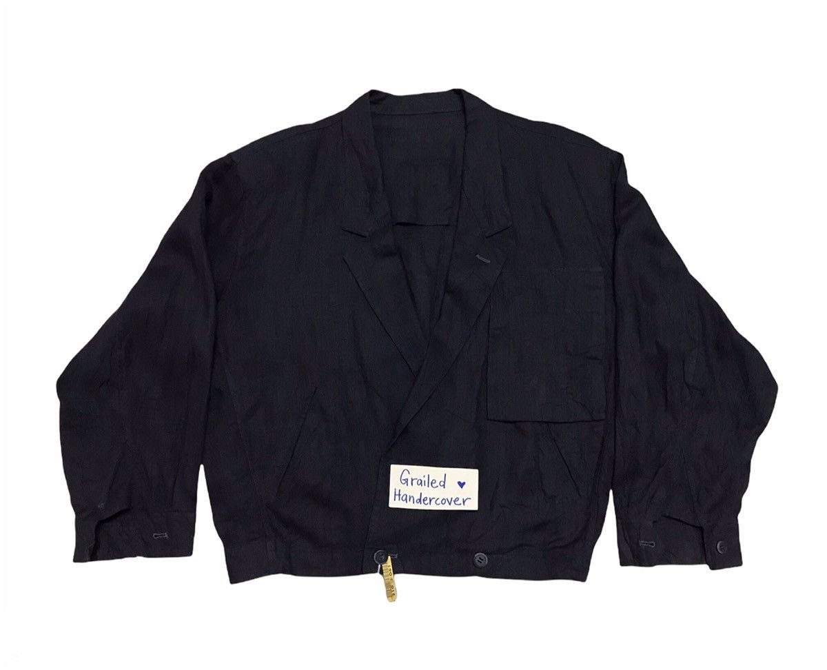Issey Miyake Vtg Issey Miyake Men Jacket Cardigan Style Made in Japan Size US M / EU 48-50 / 2 - 1 Thumbnail