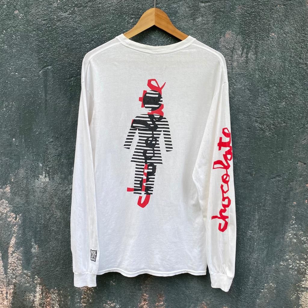 Chocolate Thrashed Girl Skateboard Long Sleeve Tee Size US M / EU 48-50 / 2 - 1 Thumbnail