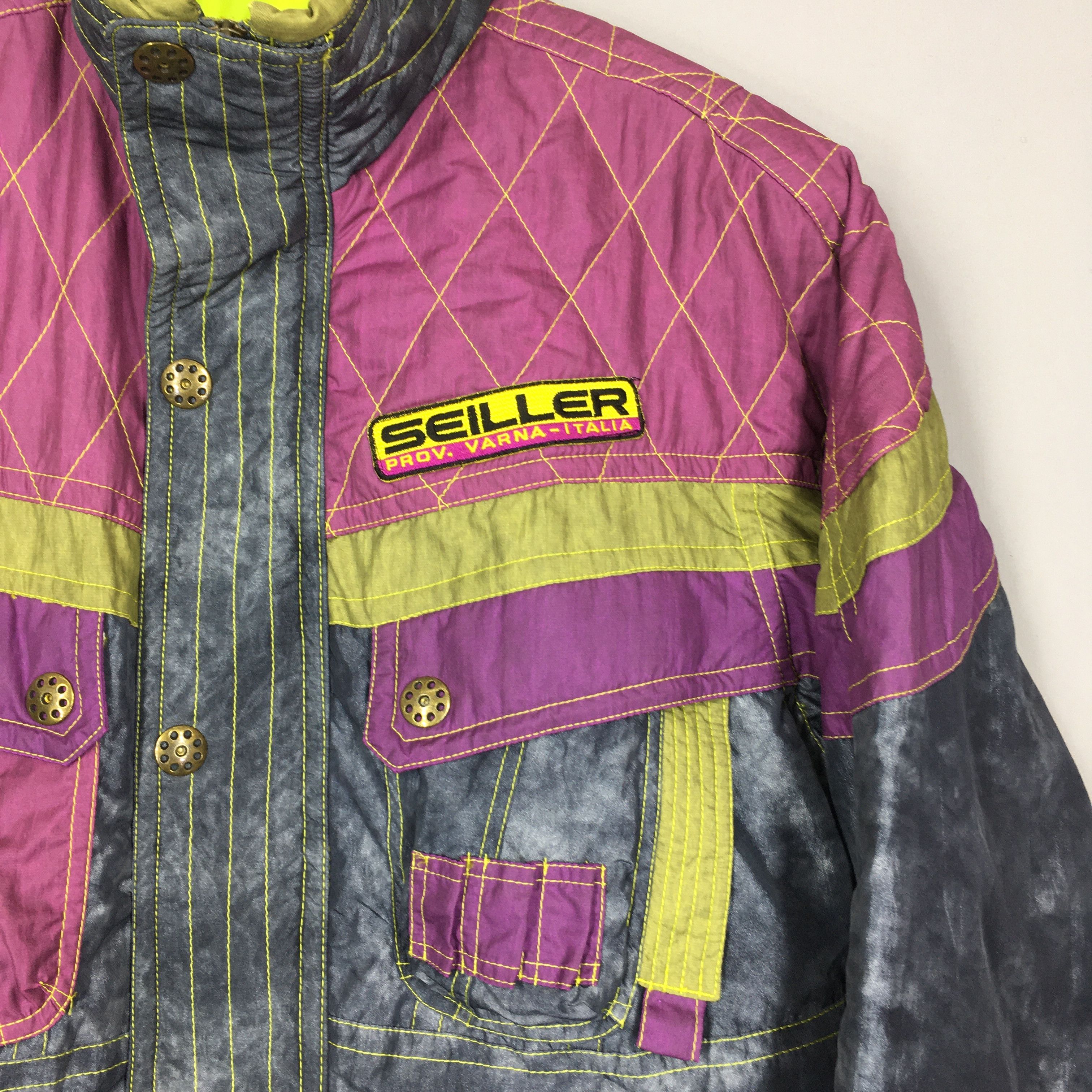 Vintage Vintage 90s Seiller Ski Wear Parka Jacket Size L Size US L / EU 52-54 / 3 - 2 Thumbnail