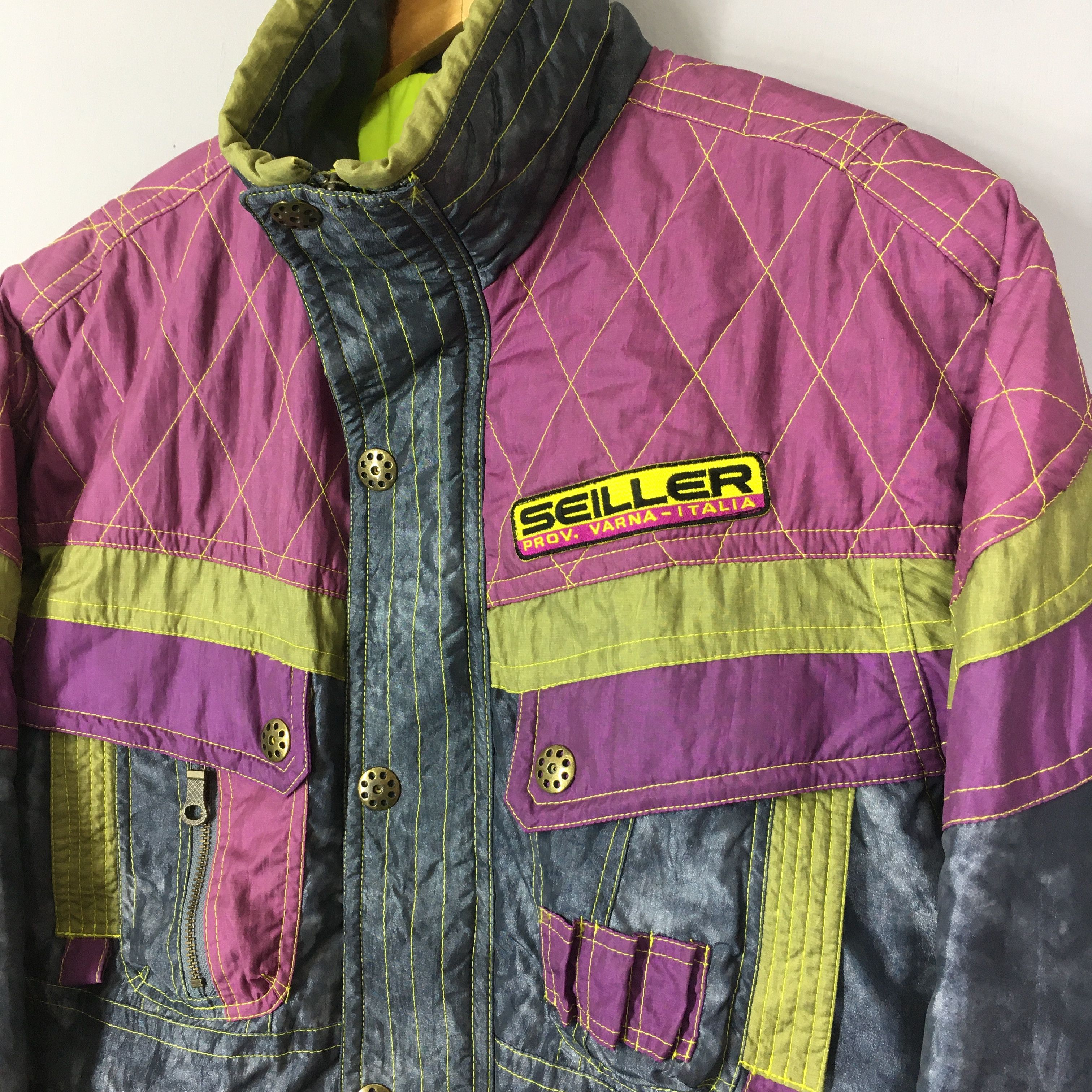 Vintage Vintage 90s Seiller Ski Wear Parka Jacket Size L Size US L / EU 52-54 / 3 - 4 Thumbnail