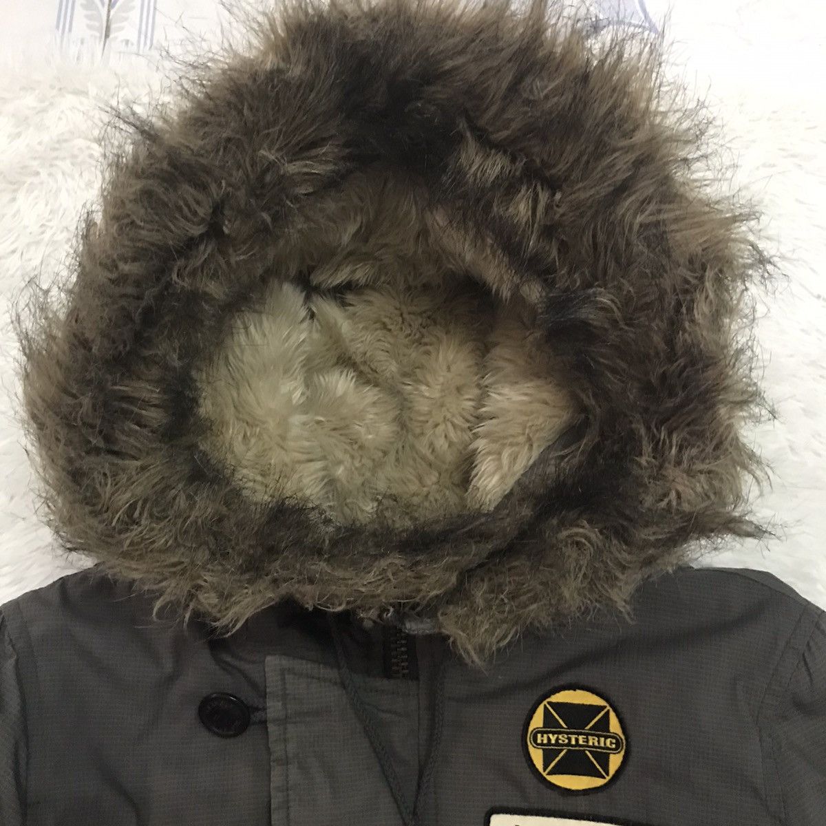 Hysteric Glamour Hysteric Glamour Underground Cargo Hairy Hoodie Jacket Size US S / EU 44-46 / 1 - 7 Thumbnail