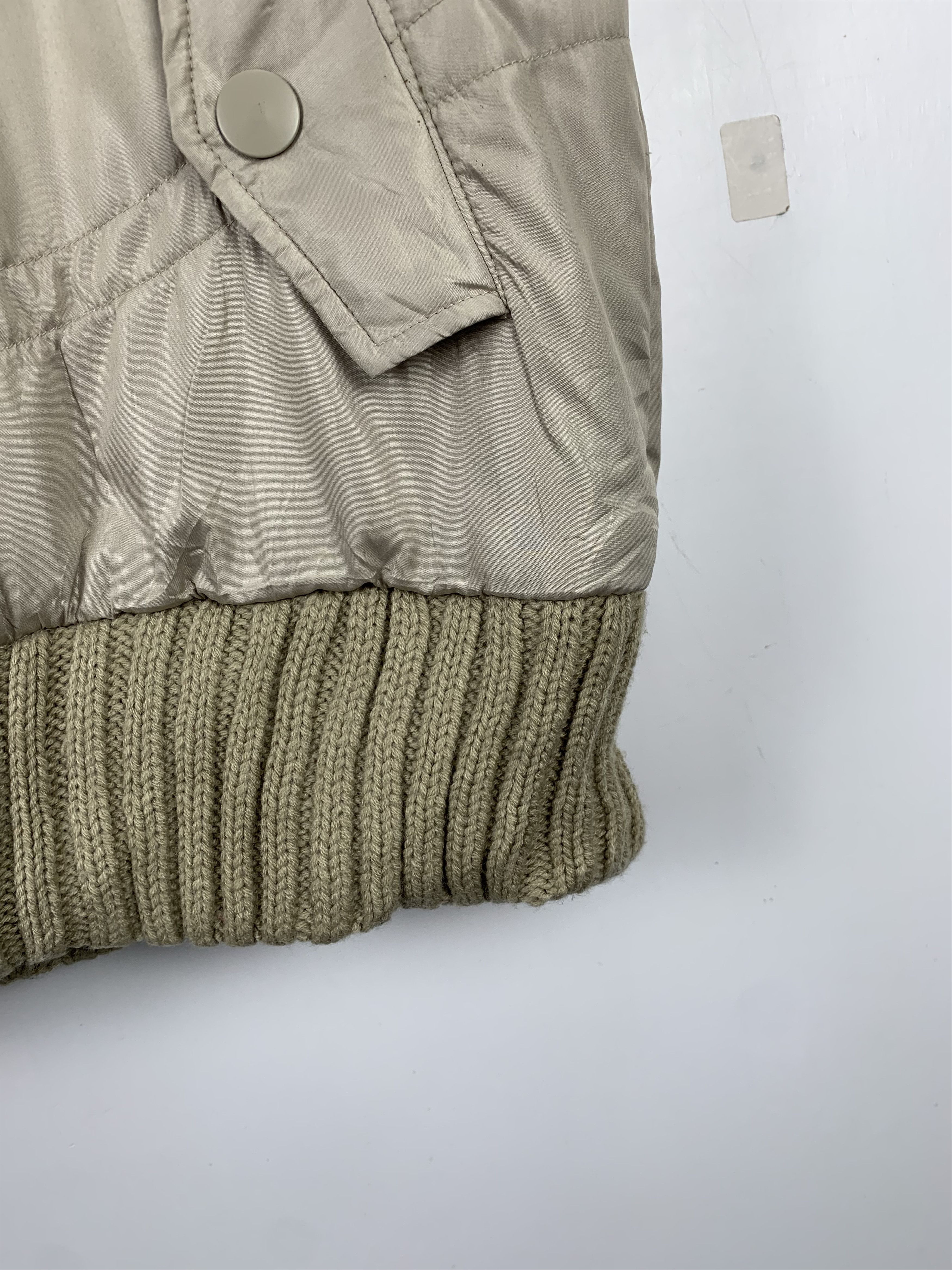 Japanese Brand Vintage NATURAL WORKS Puffer Sherpa Hoodie Zip Up Vests Size M / US 6-8 / IT 42-44 - 3 Thumbnail
