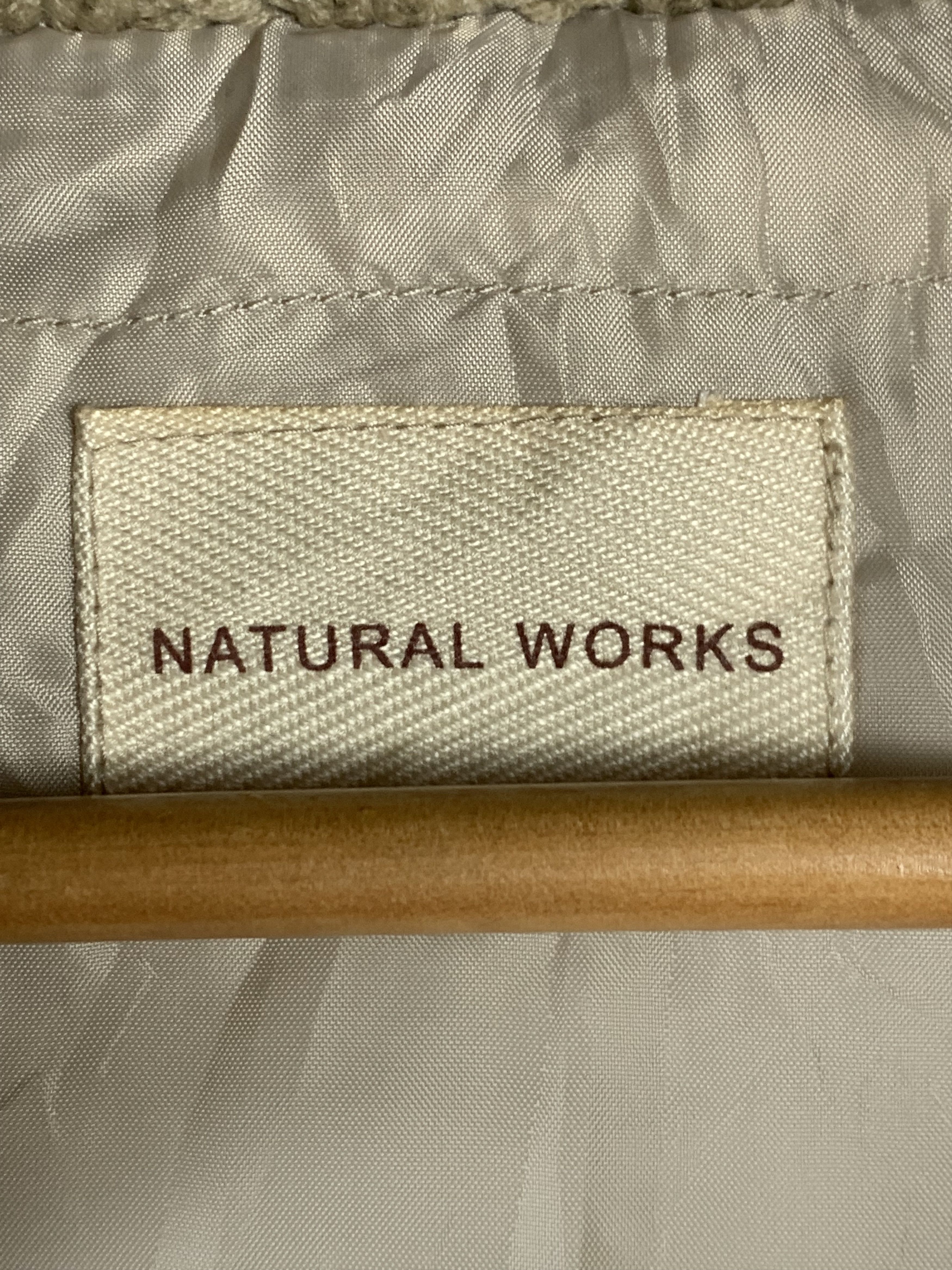 Japanese Brand Vintage NATURAL WORKS Puffer Sherpa Hoodie Zip Up Vests Size M / US 6-8 / IT 42-44 - 9 Thumbnail