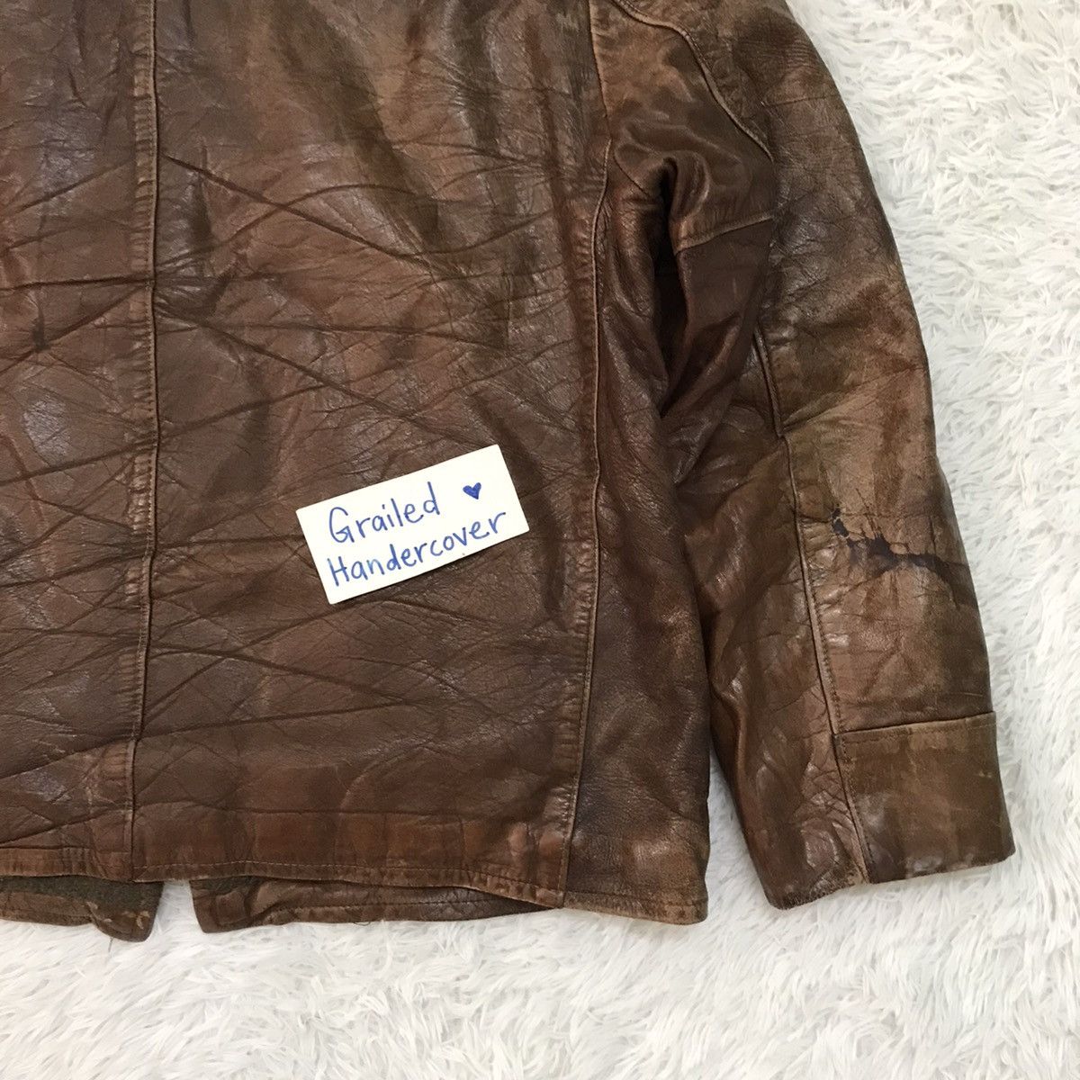 Towncraft Vtg Towncraft Pennys Leather Jacket Talon Zipper Size US L / EU 52-54 / 3 - 10 Thumbnail