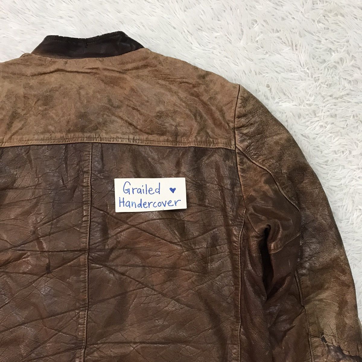 Towncraft Vtg Towncraft Pennys Leather Jacket Talon Zipper Size US L / EU 52-54 / 3 - 7 Thumbnail