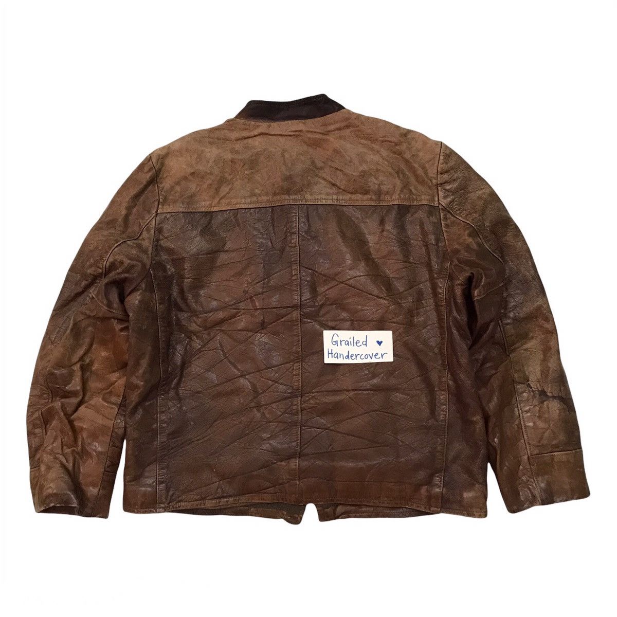 Towncraft Vtg Towncraft Pennys Leather Jacket Talon Zipper Size US L / EU 52-54 / 3 - 2 Thumbnail