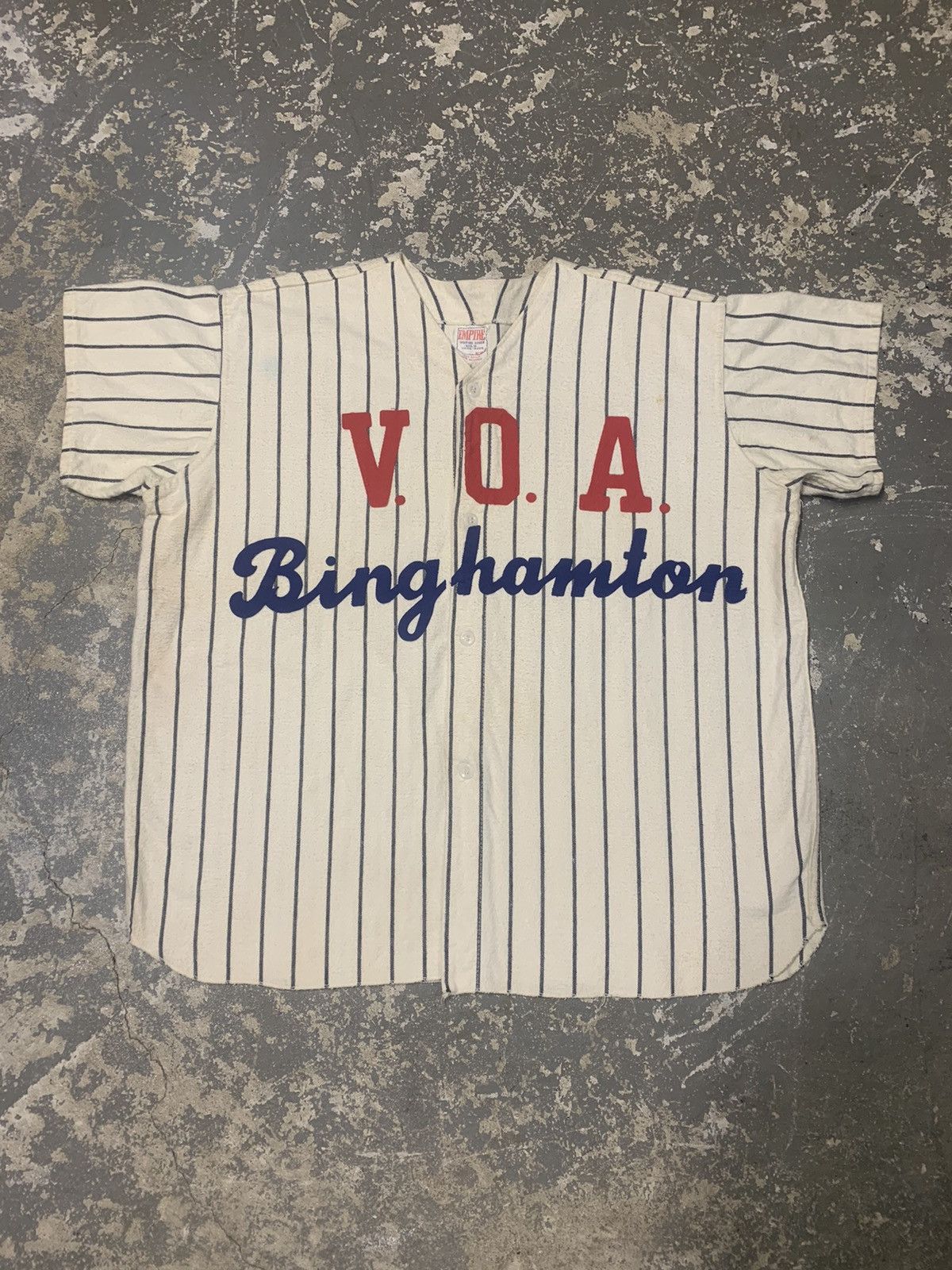 60’s Binghamton V.O.A Baseball Jersey #10