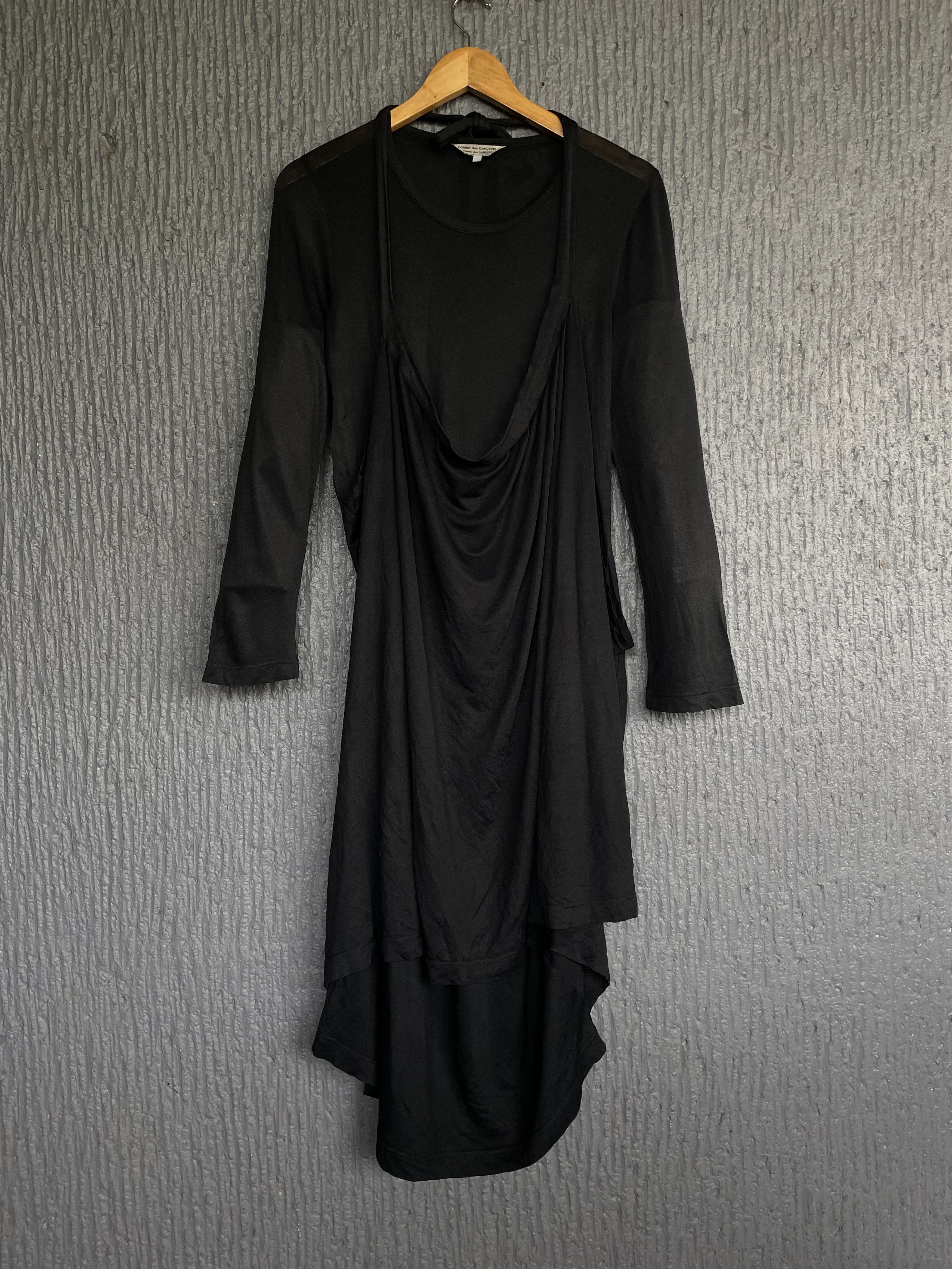 Comme des Garcons CDG 2 Layer Assymetrical Dress Size M / US 6-8 / IT 42-44 - 1 Thumbnail