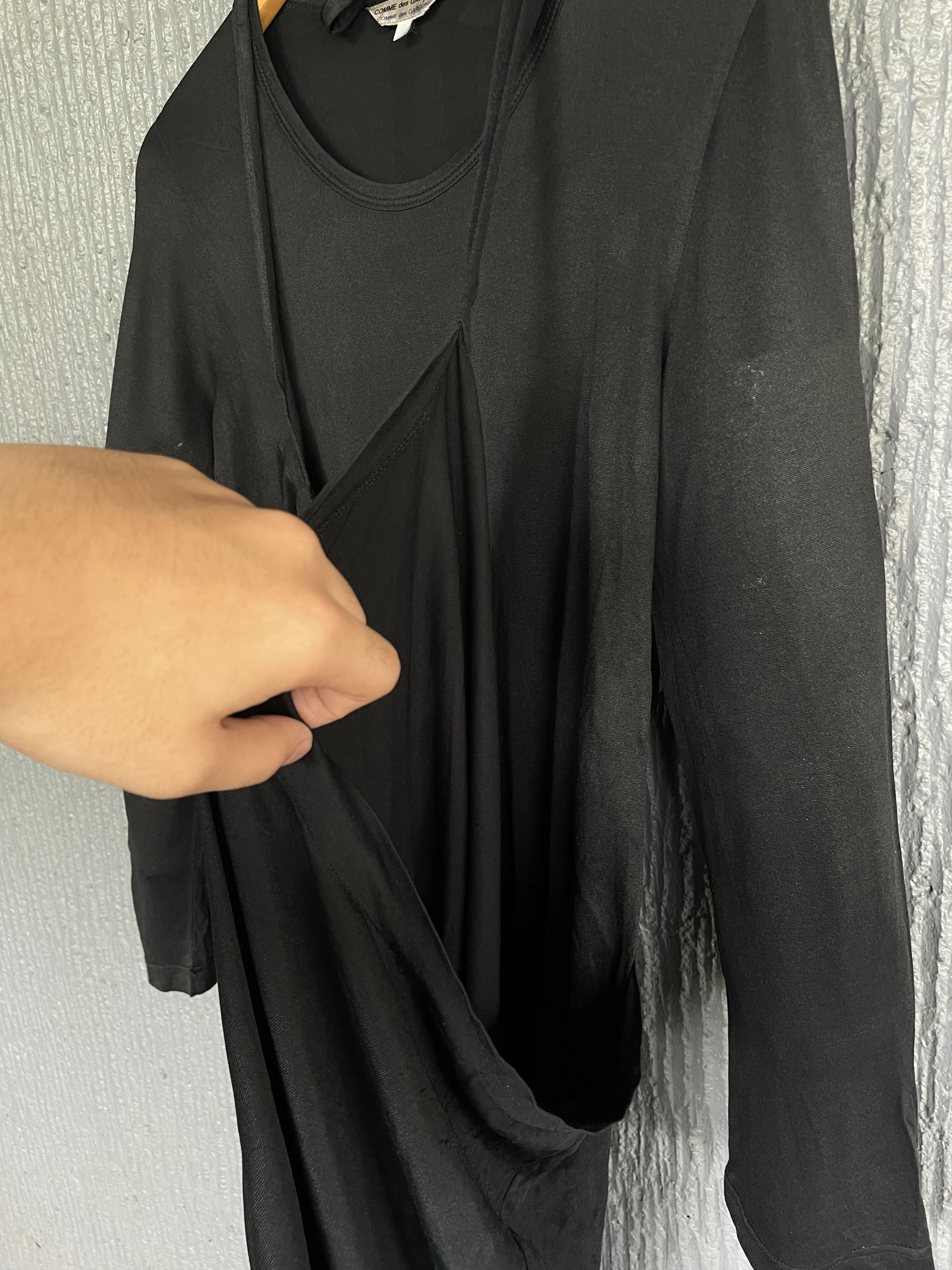 Comme des Garcons CDG 2 Layer Assymetrical Dress Size M / US 6-8 / IT 42-44 - 5 Thumbnail