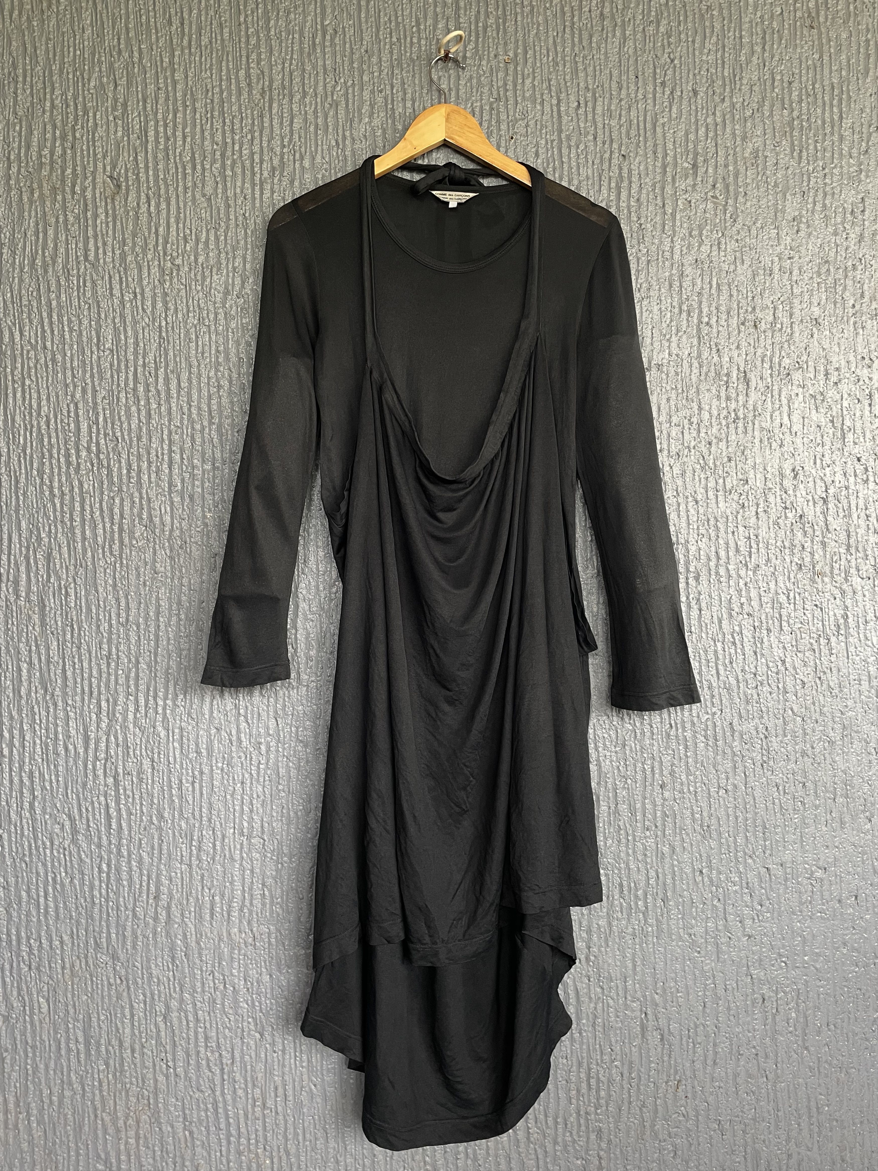 Comme des Garcons CDG 2 Layer Assymetrical Dress Size M / US 6-8 / IT 42-44 - 2 Thumbnail