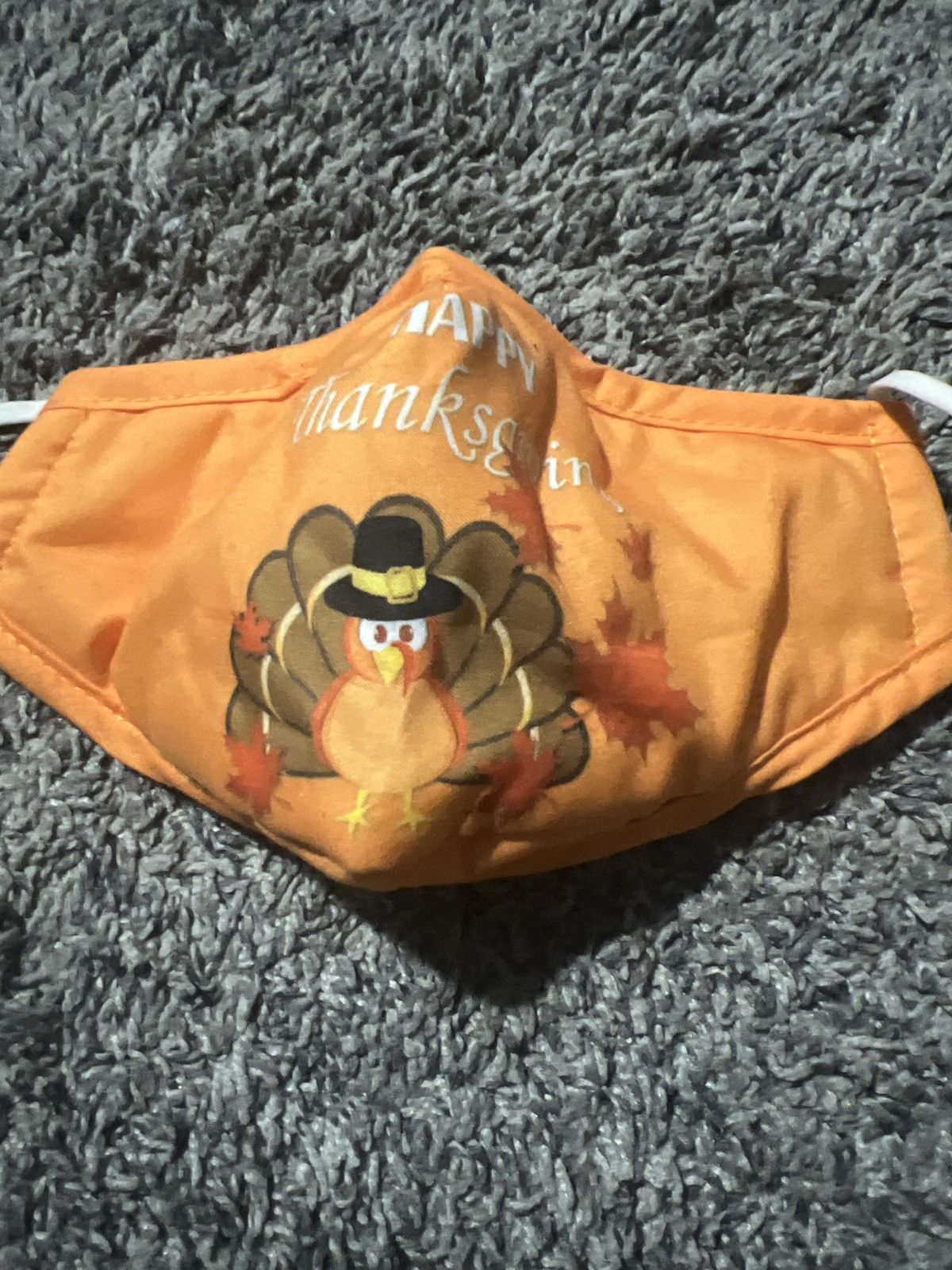 Holiday Brand Happy Thanksgiving Mask Size ONE SIZE - 2 Thumbnail